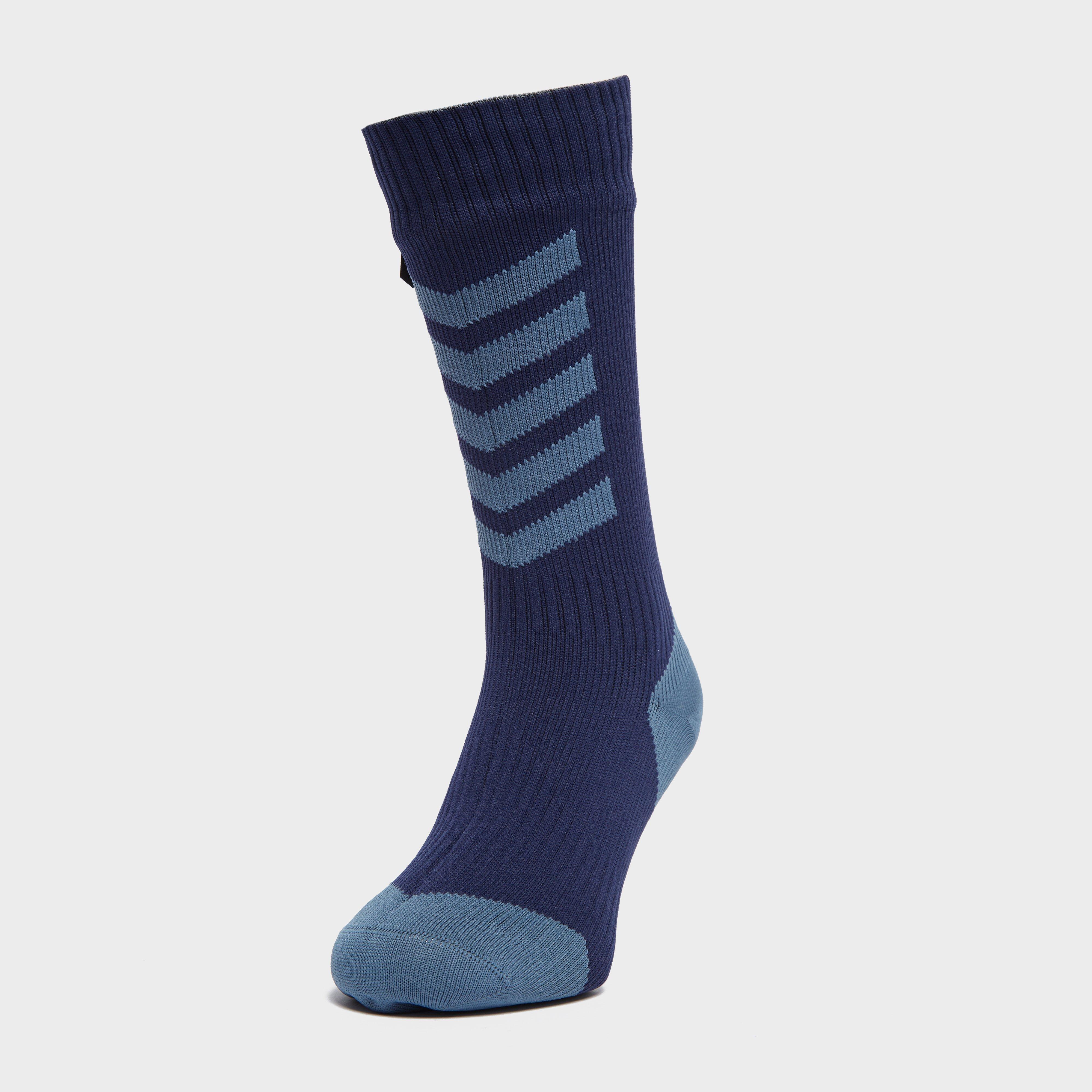 Sealskinz Waterproof Cold Weather Mid Length Socks - Blu/blu  Blu/blu
