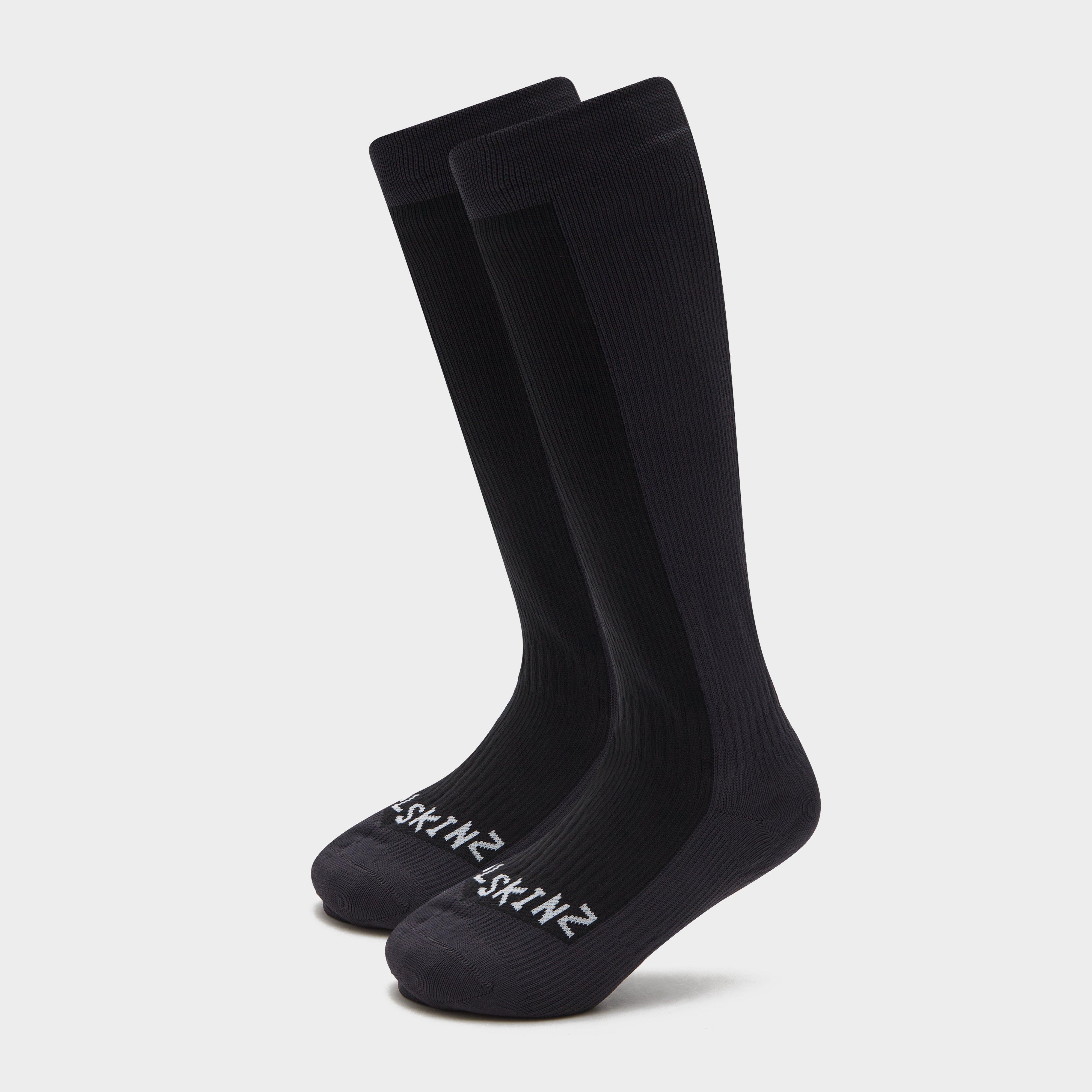 Sealskinz Waterproof Knee Socks - Black/sock  Black/sock
