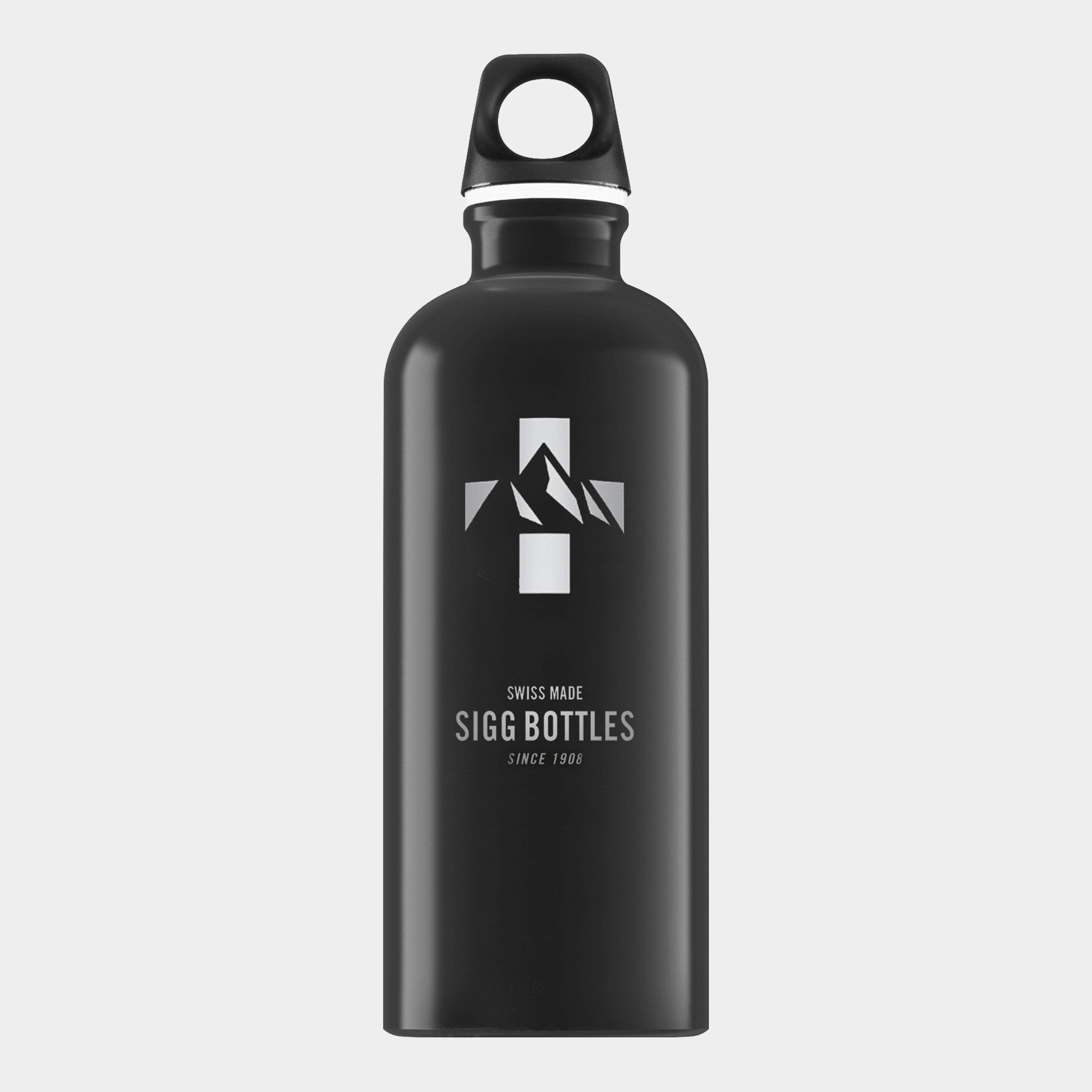 Sigg Water Bottle Mountain 0.6l - Black/blk  Black/blk
