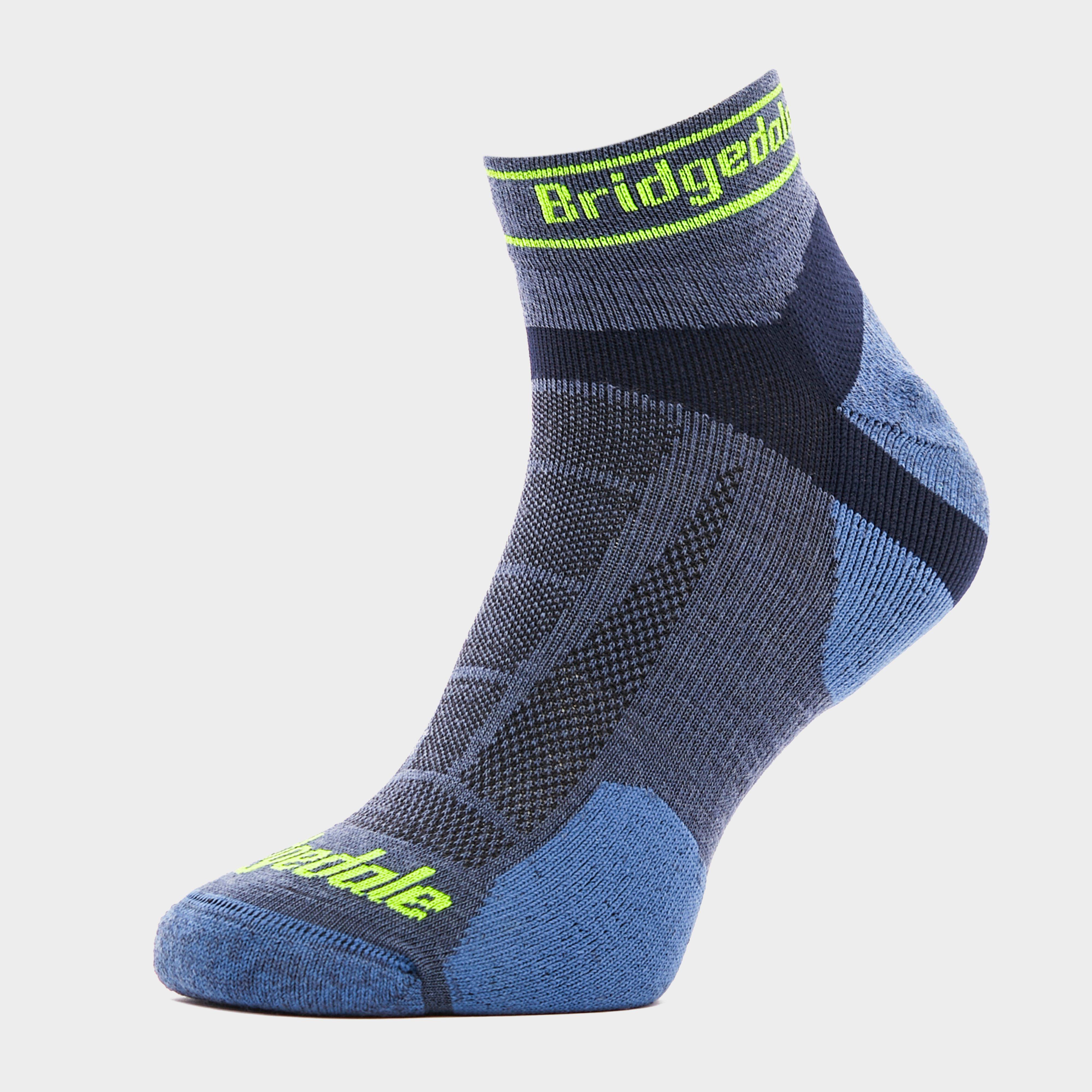 Bridgedale Mens Ultra Light T2 Merino Sport Low Socks - Blue/blue  Blue/blue