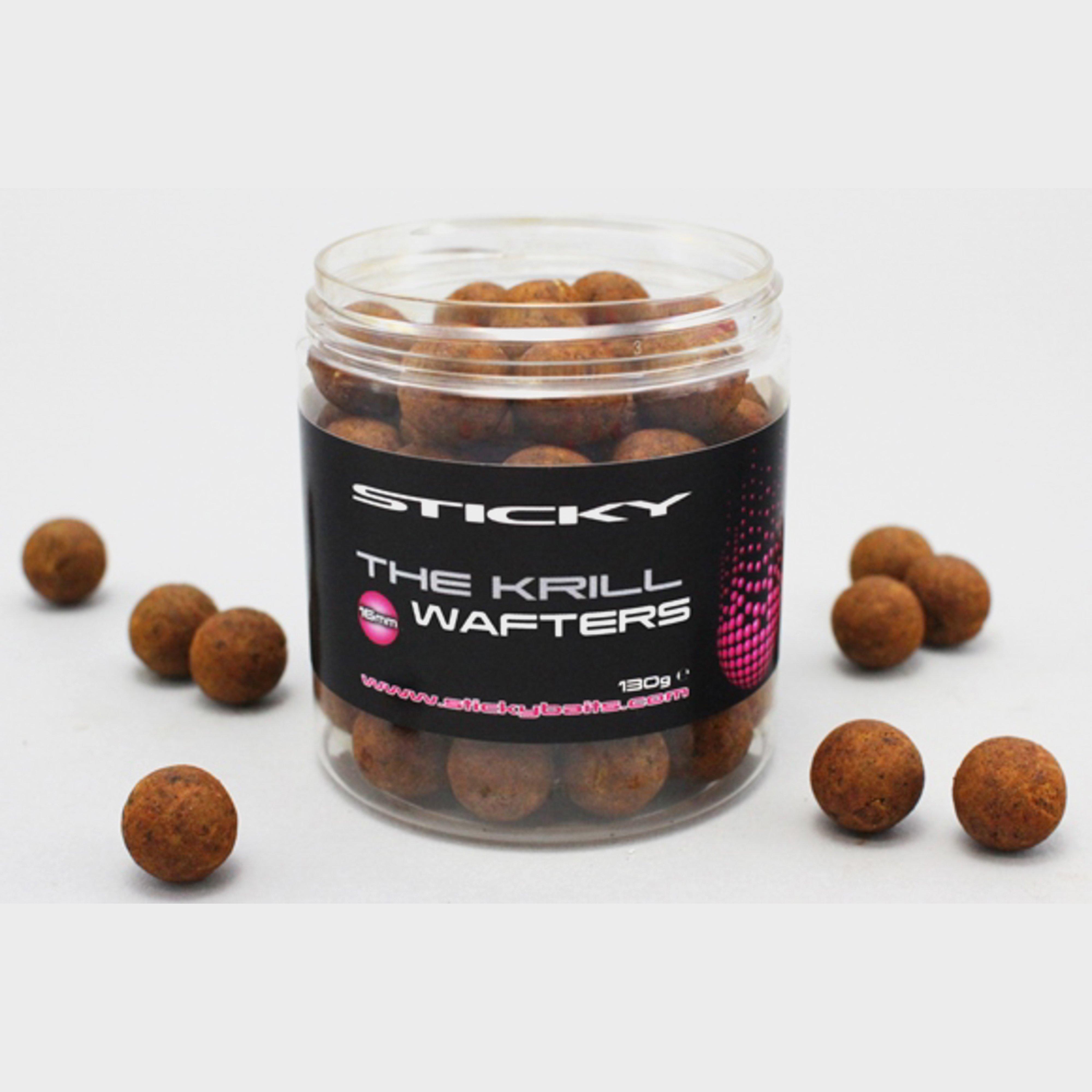 Sticky Baits The Krill Wafters - Brown/wafters16mm  Brown/wafters16mm