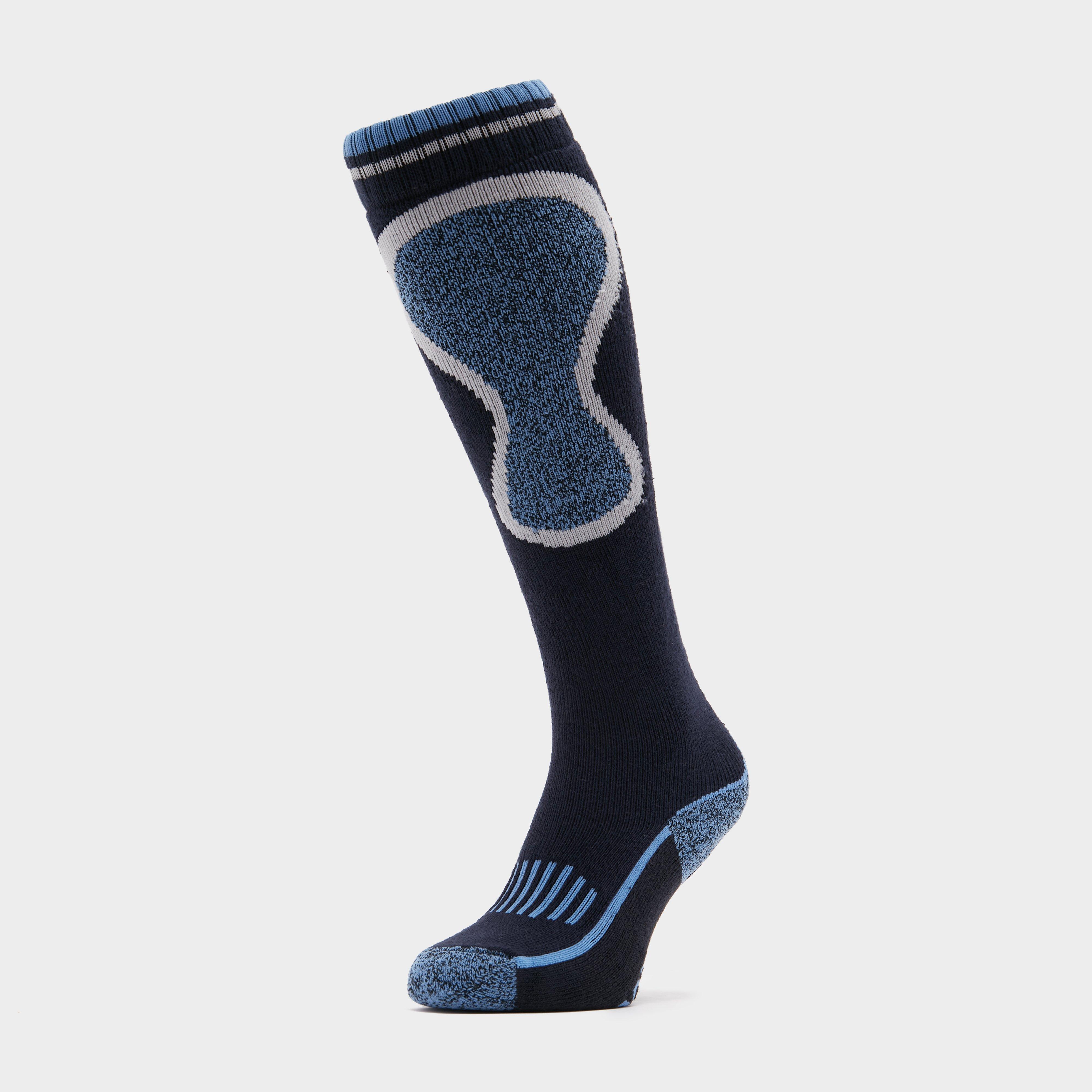 Storm Bloc Womens Patterdale Logo Long Socks - Navy Blue/navy Blue  Navy Blue/navy Blue