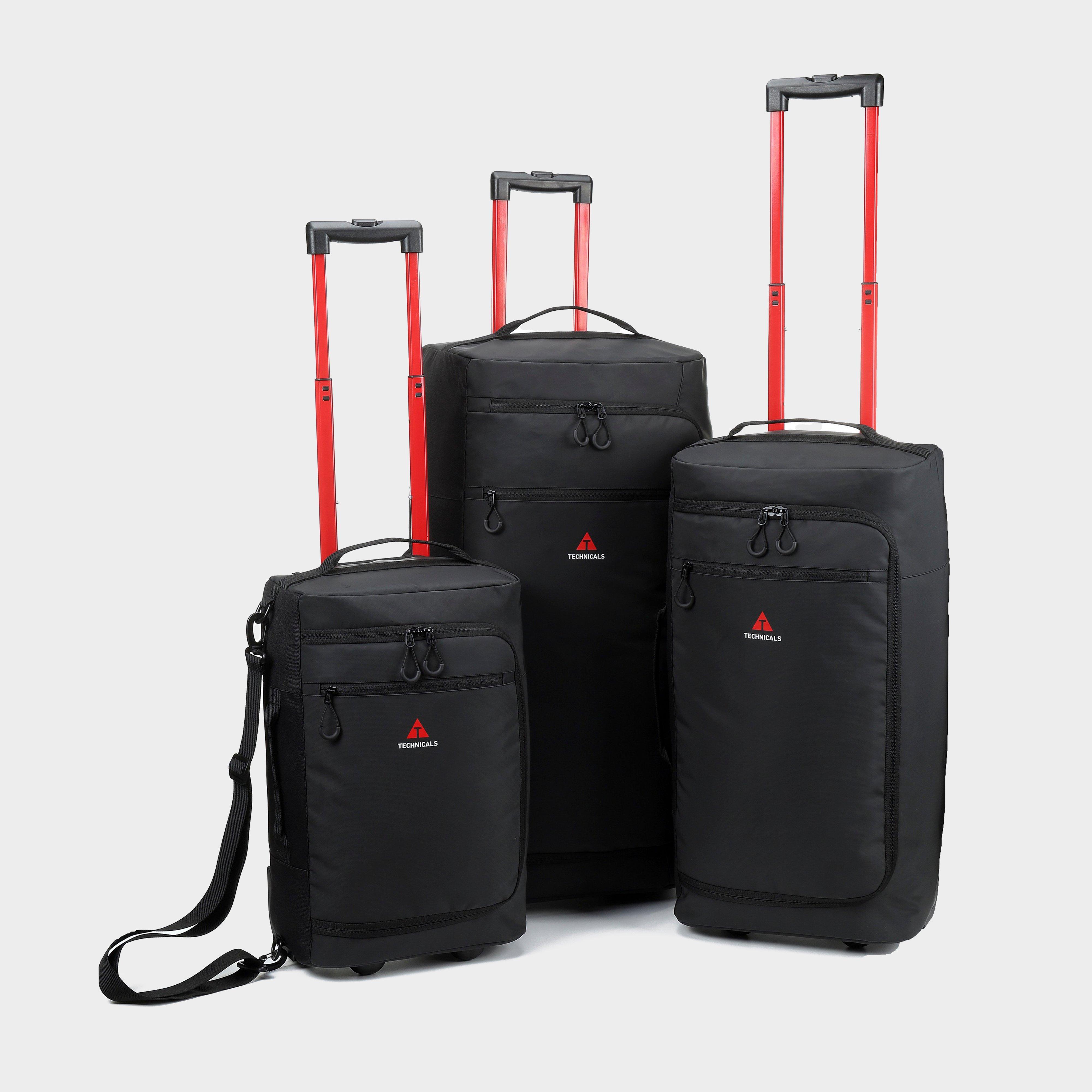 Technicals Exodus Lite Luggage Set - Grey/red  Grey/red