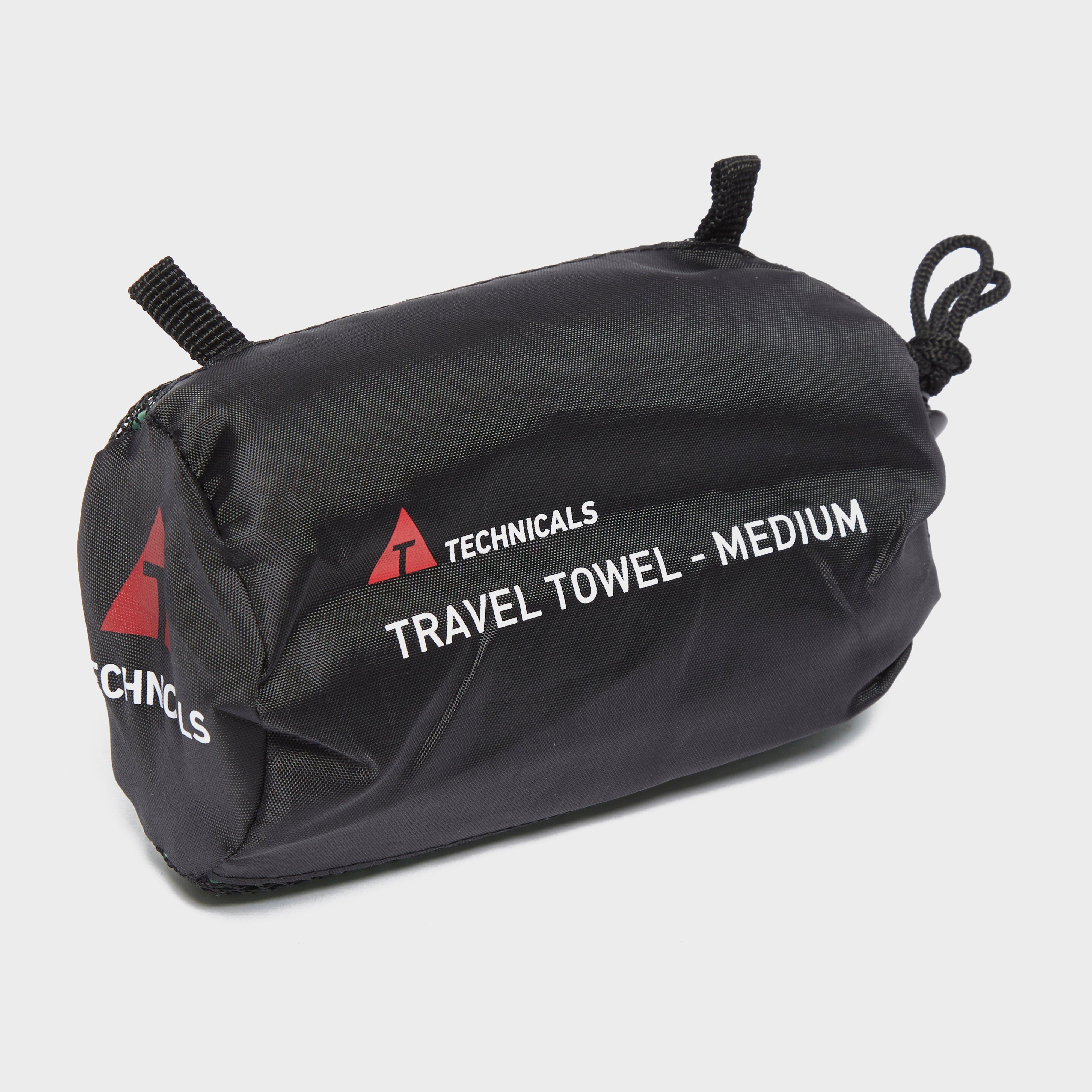 Technicals Suede Microfibre Travel Towel (medium) - Green/grn  Green/grn