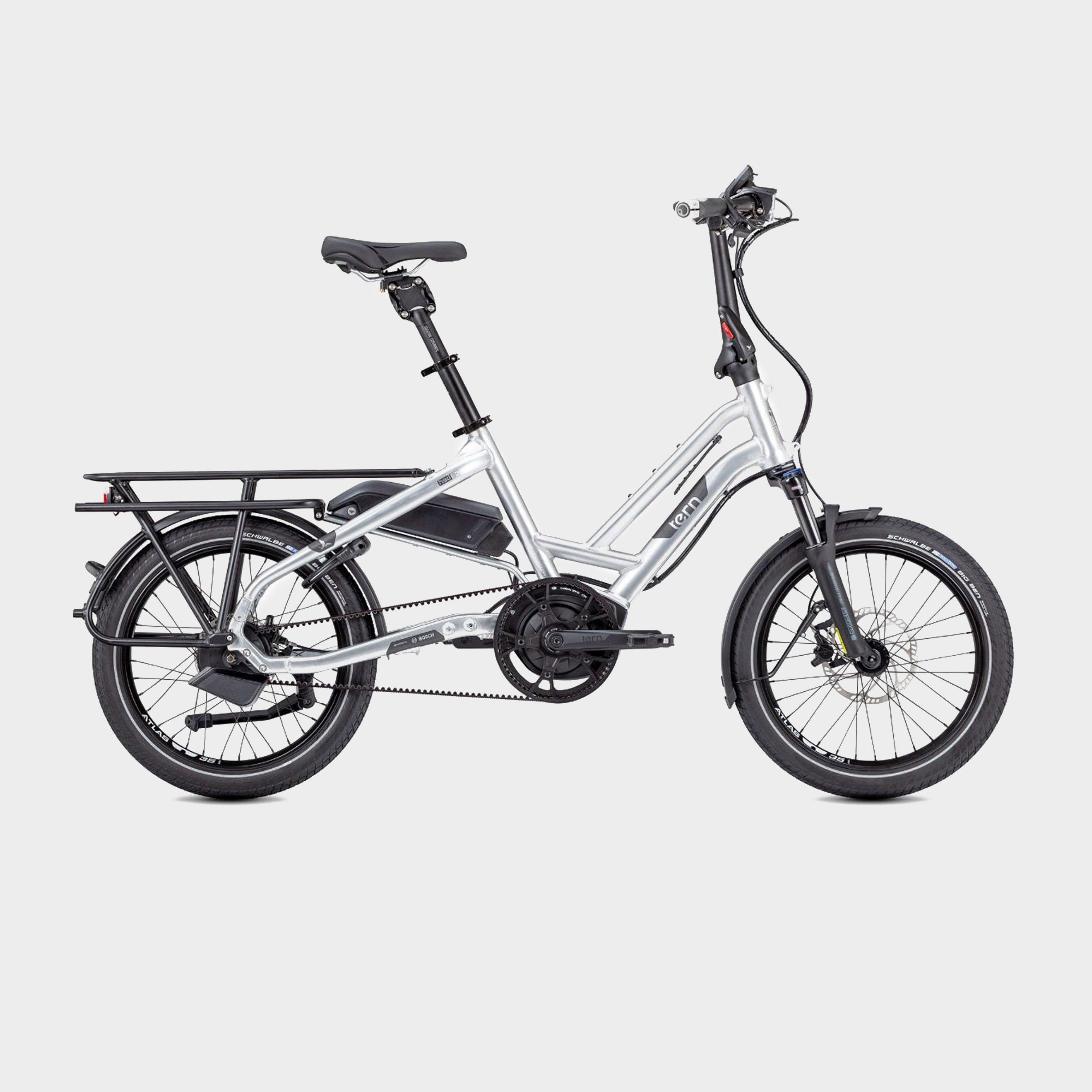 Tern Hsd S+ Performance Cargo E-bike - Silver/silver  Silver/silver