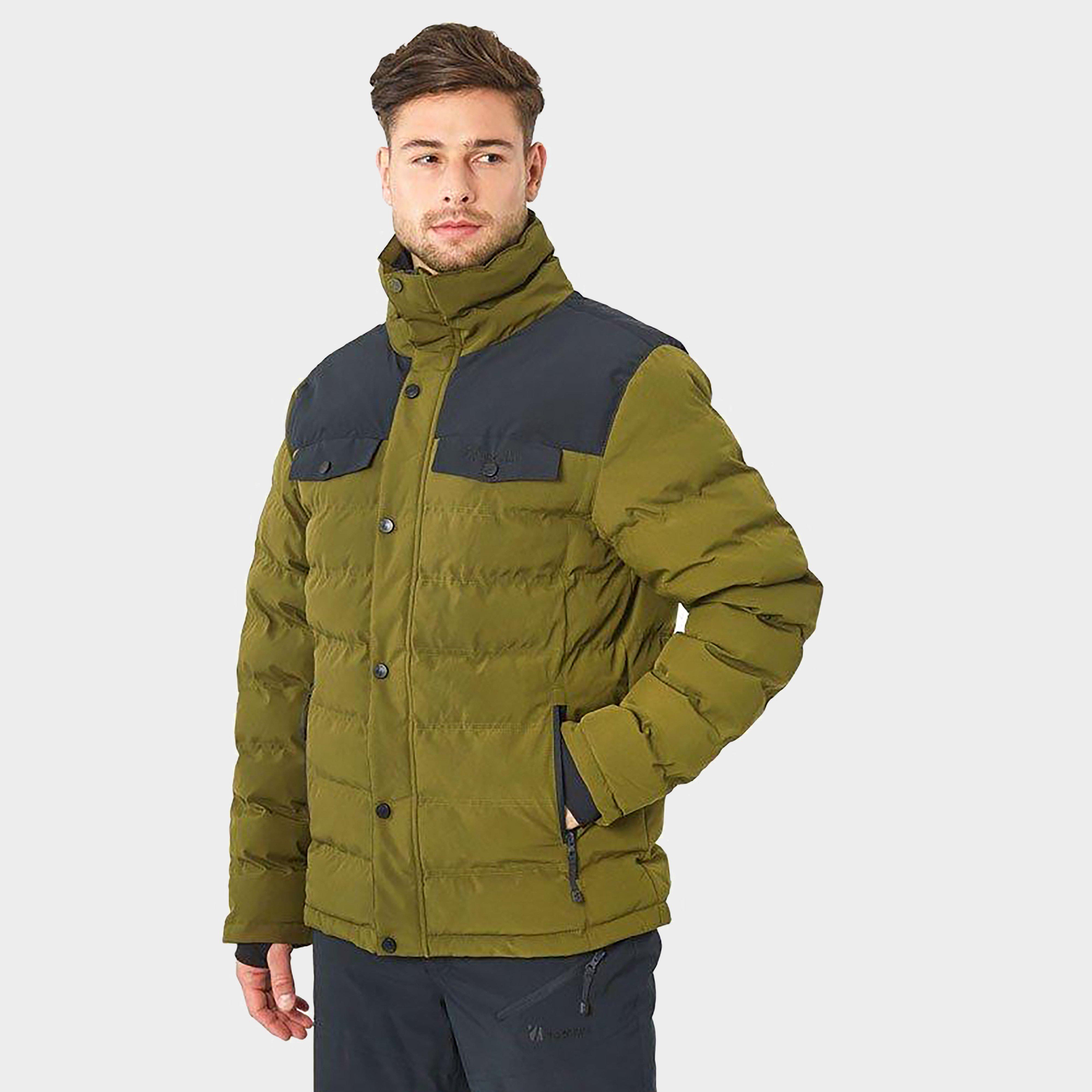 The Edge Mens Banff Insulated Snow Jacket - Khaki/jacket  Khaki/jacket