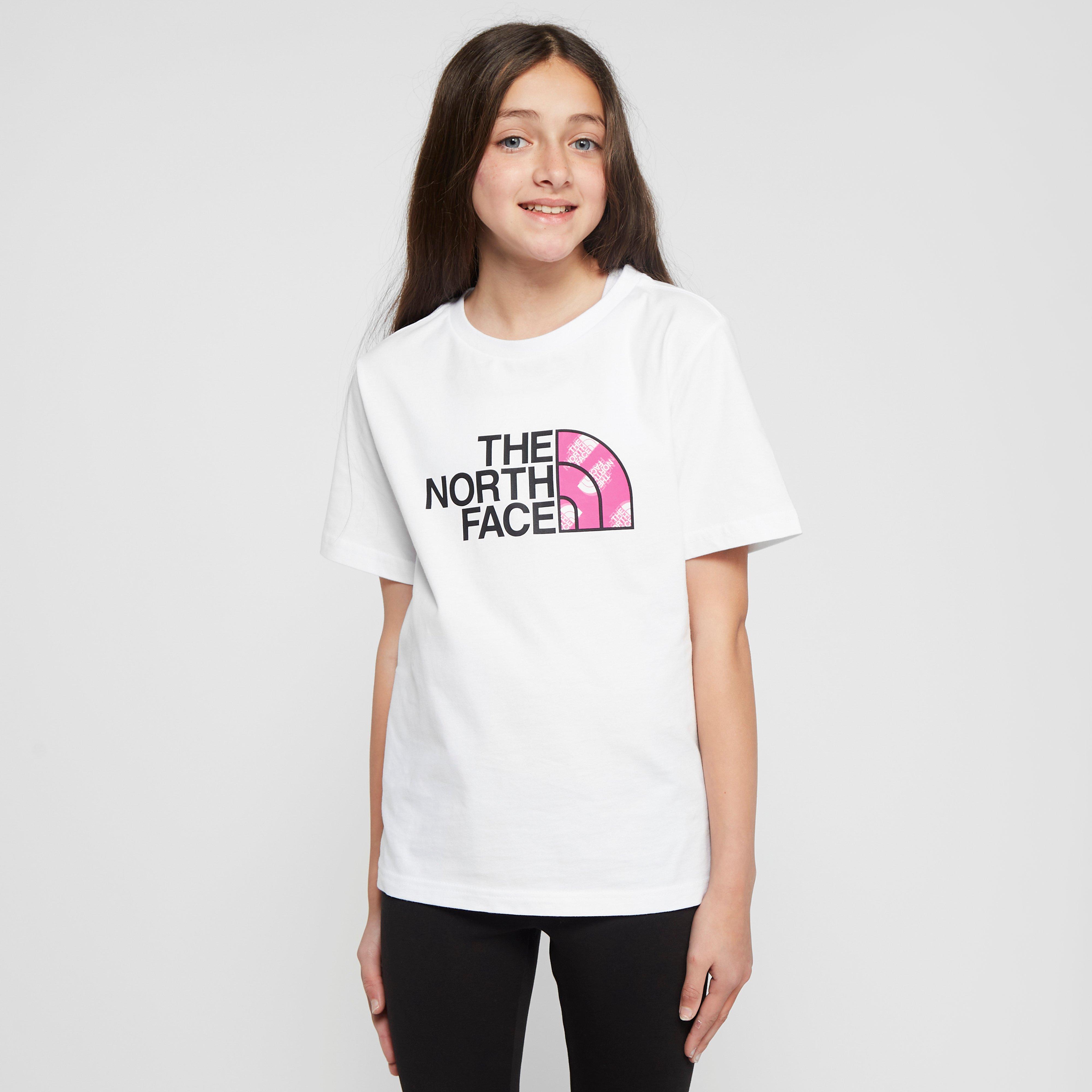The North Face Kids Easy Boyfriend Short Sleeve T-shirt - White/white  White/white