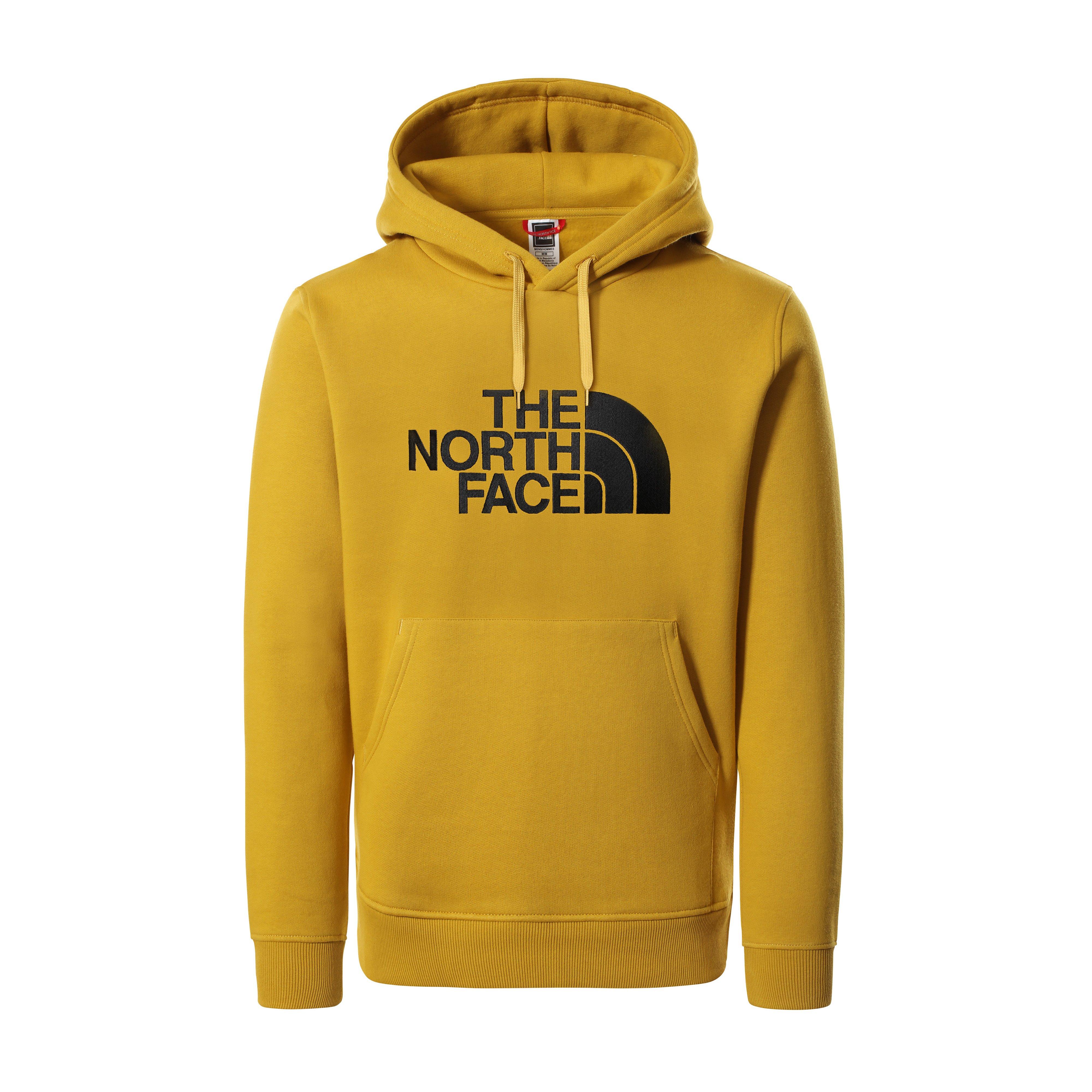 The North Face Mens Drew Peak Hoodie - Yellow/yellow  Yellow/yellow