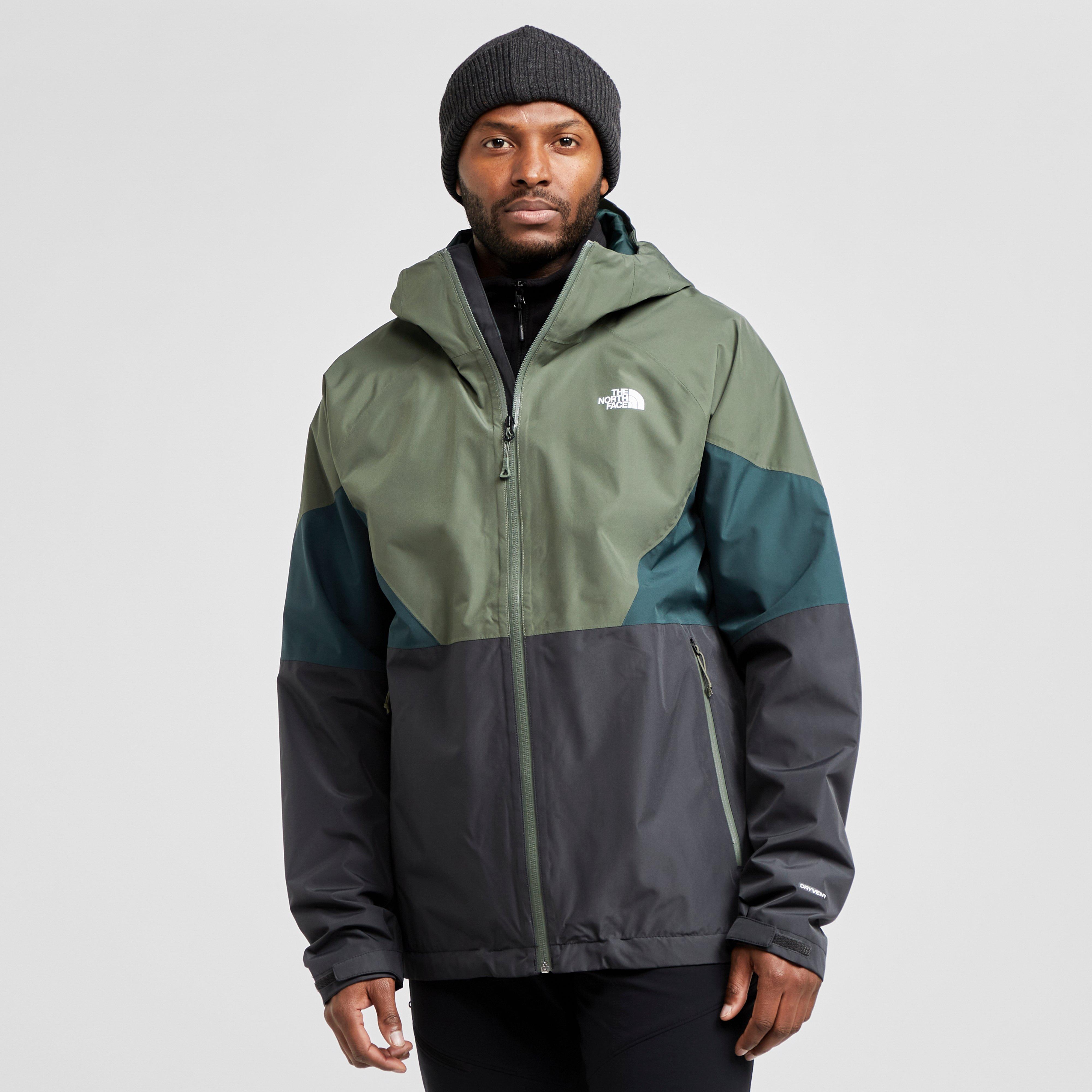The North Face Mens Lightning Waterproof Jacket - Green/green  Green/green