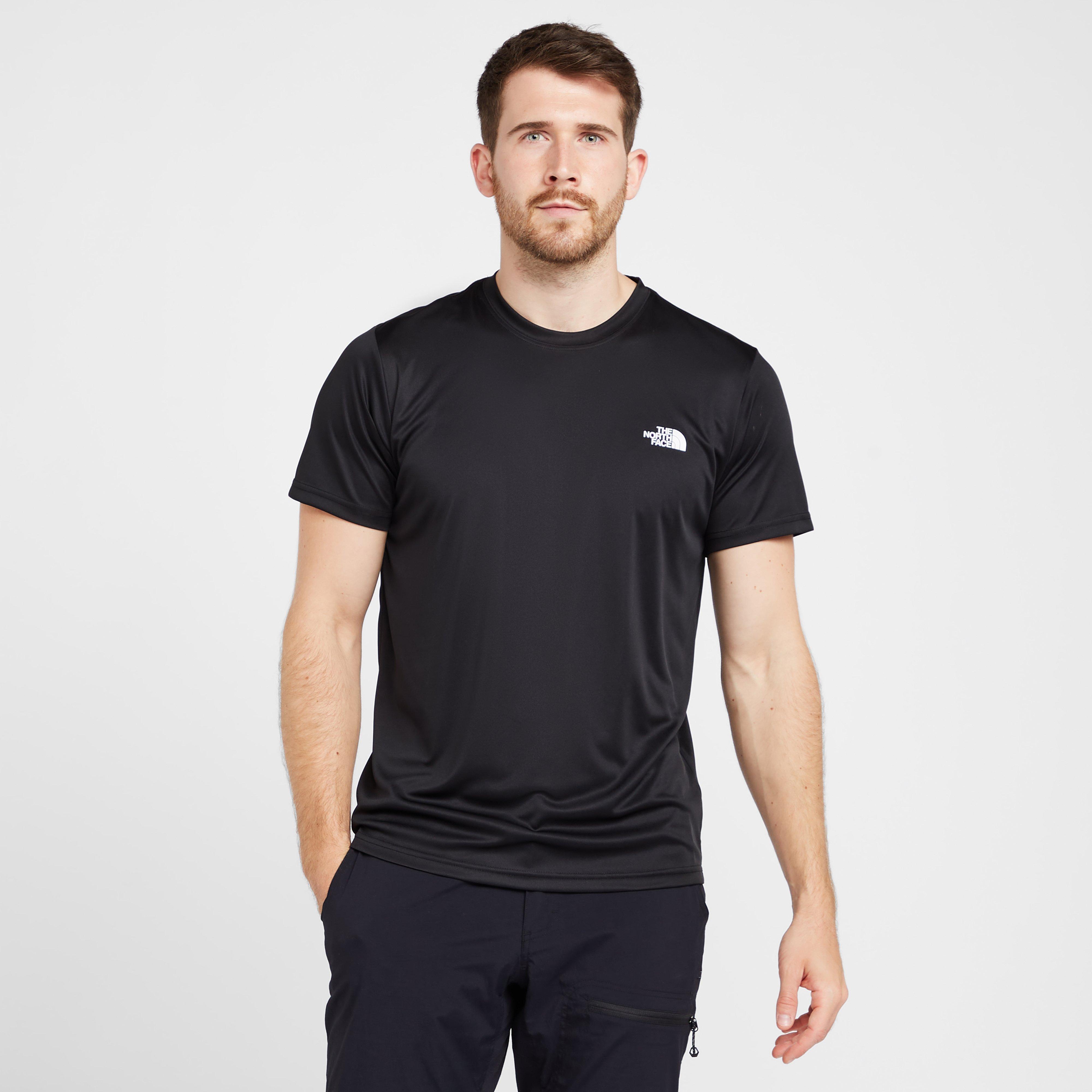 The North Face Mens Reaxion Amp T-shirt - Black/black  Black/black
