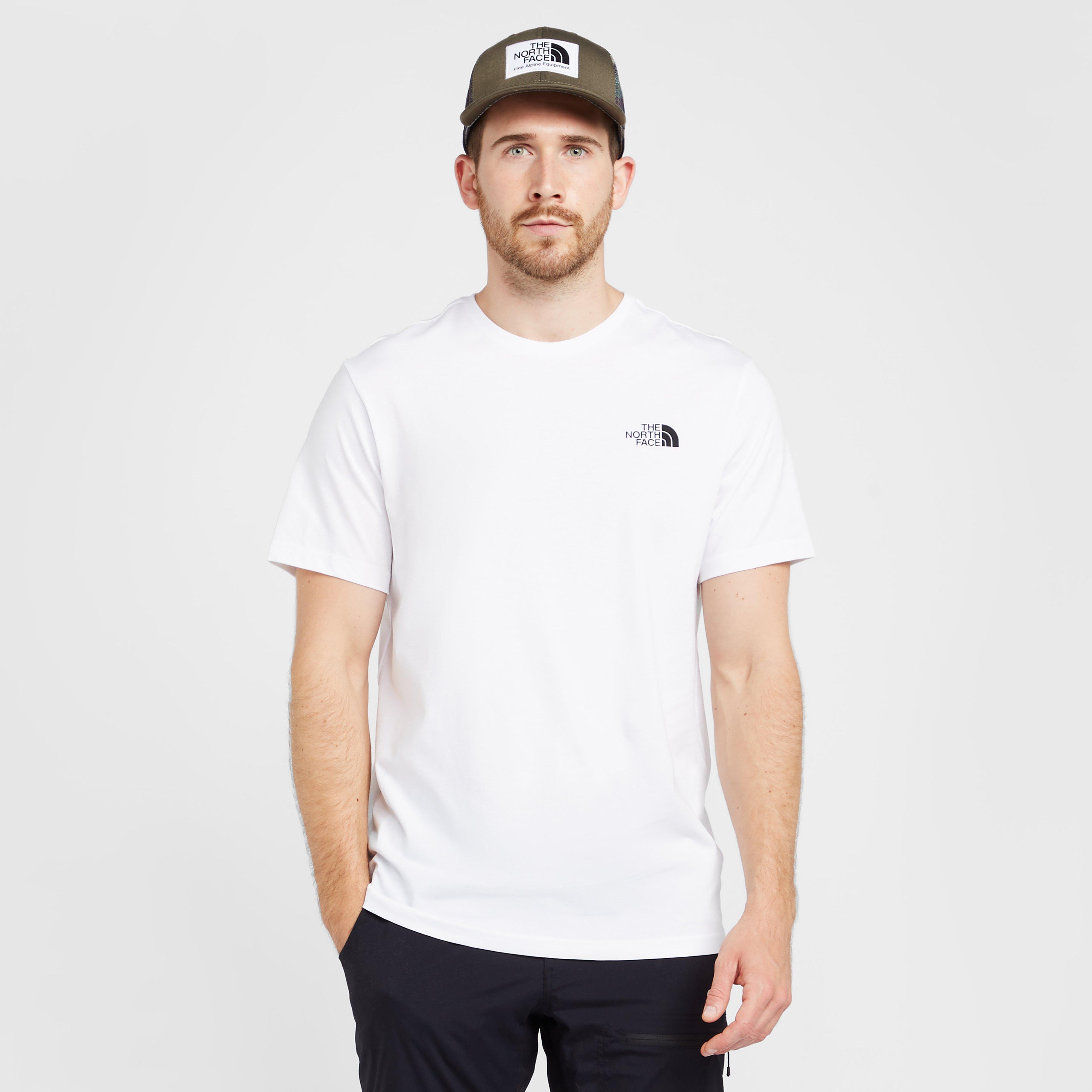 The North Face Mens Simple Dome T-shirt - White/white  White/white