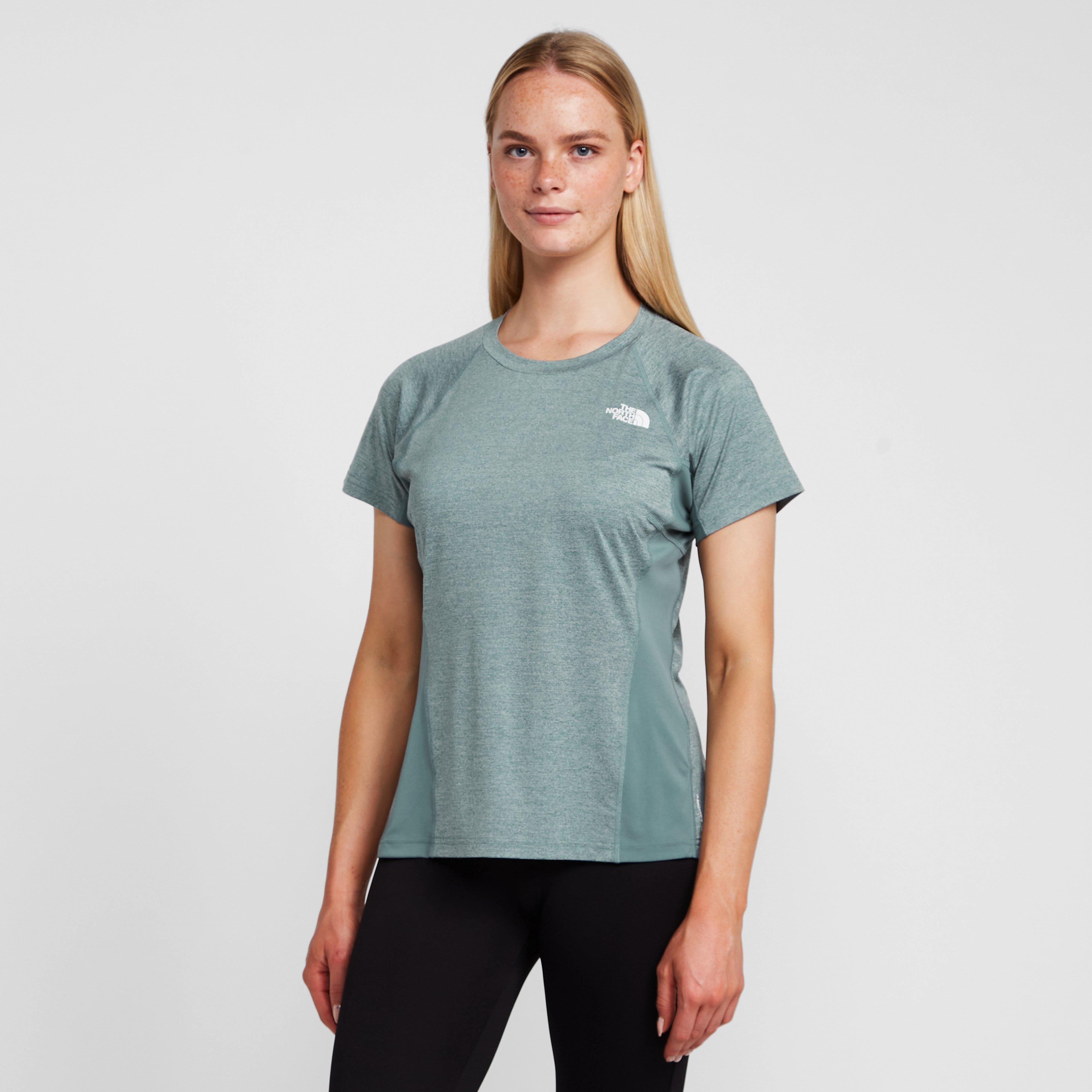 The North Face Womens Athletic Outdoor T-shirt - Blue/blue  Blue/blue