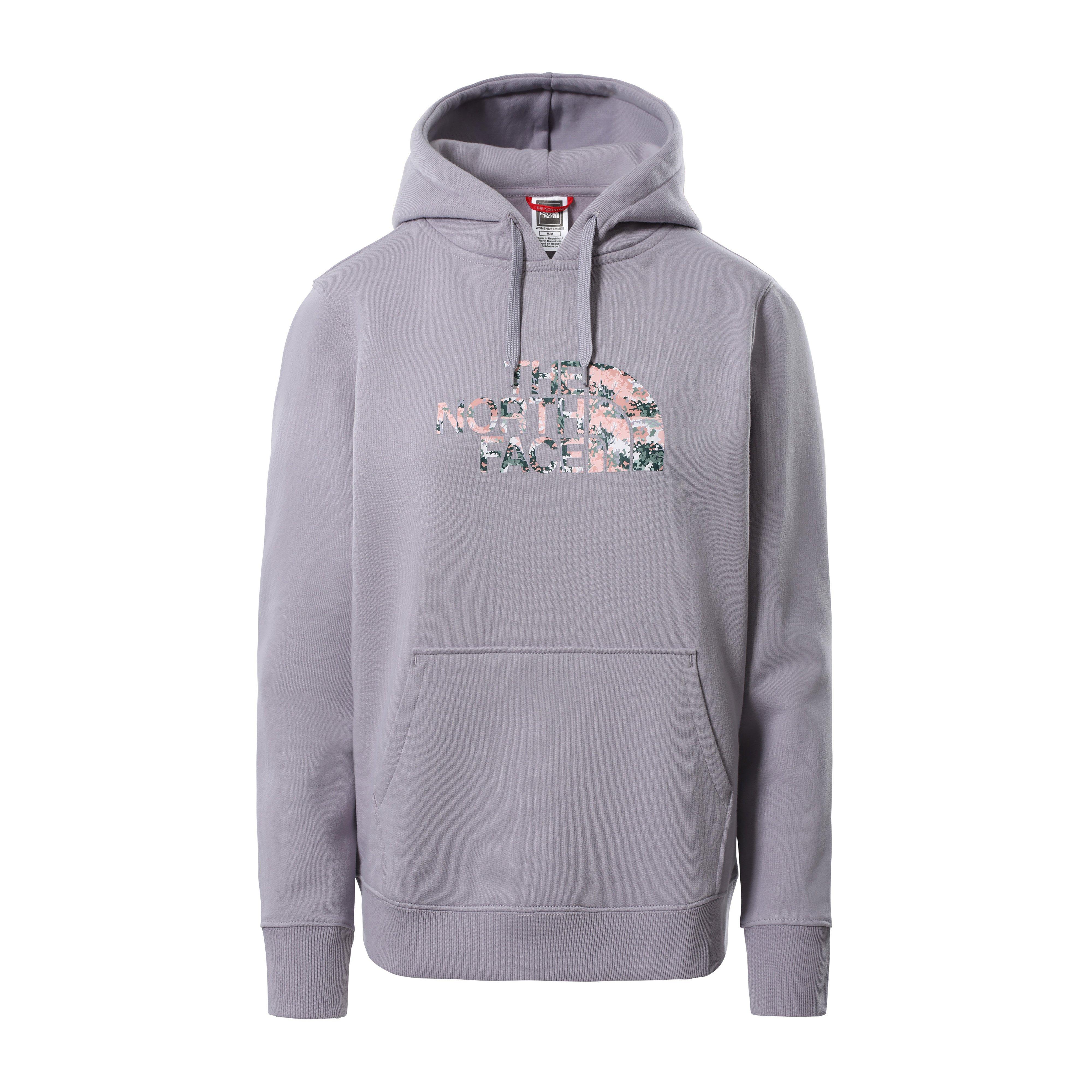 The North Face Womens Drew Peak Pullover Hoodie - Grey/gry  Grey/gry