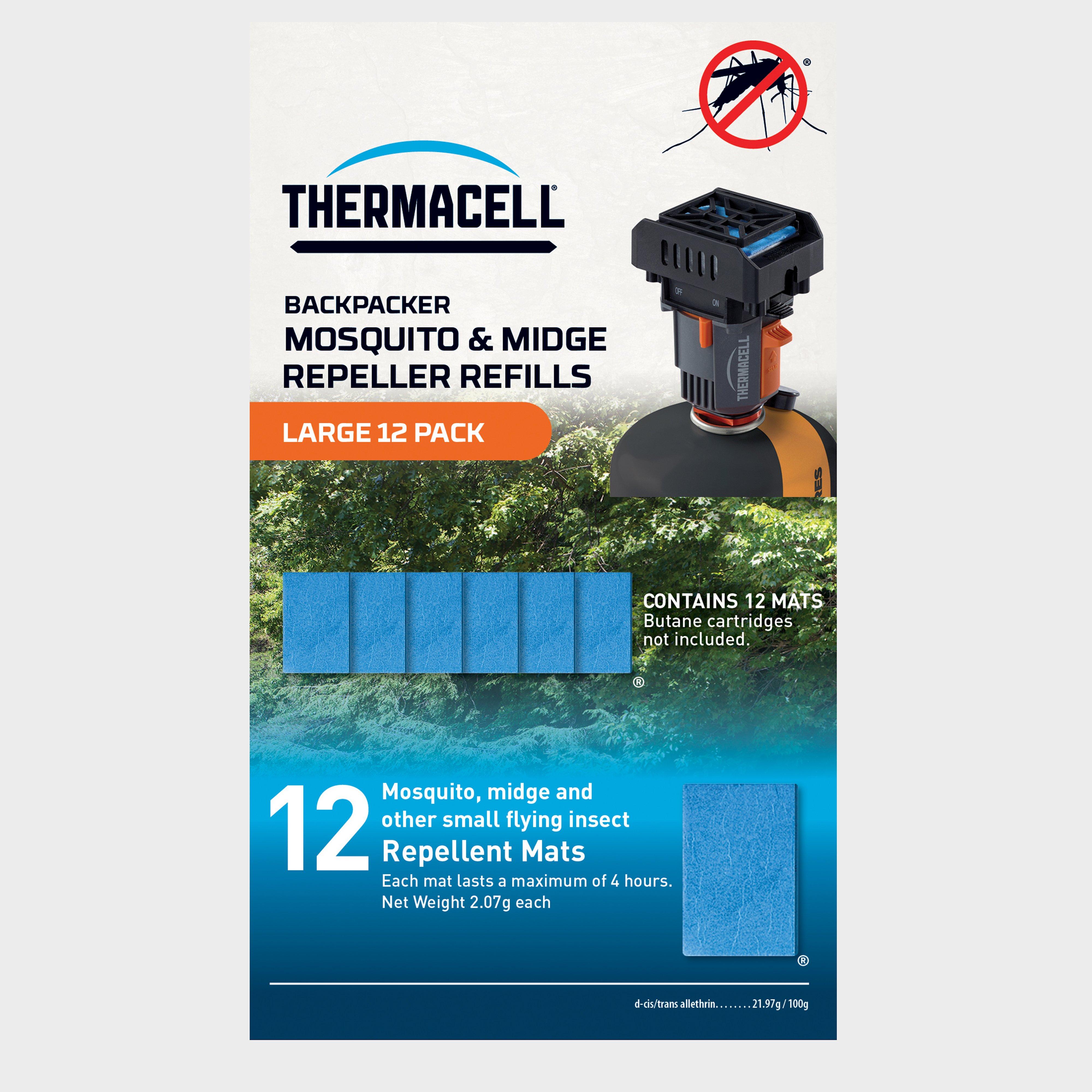 Thermacell Large Backpacker MosquitoandMidge Repeller Refills (12 Pack) - Multi/mats  Multi/mats