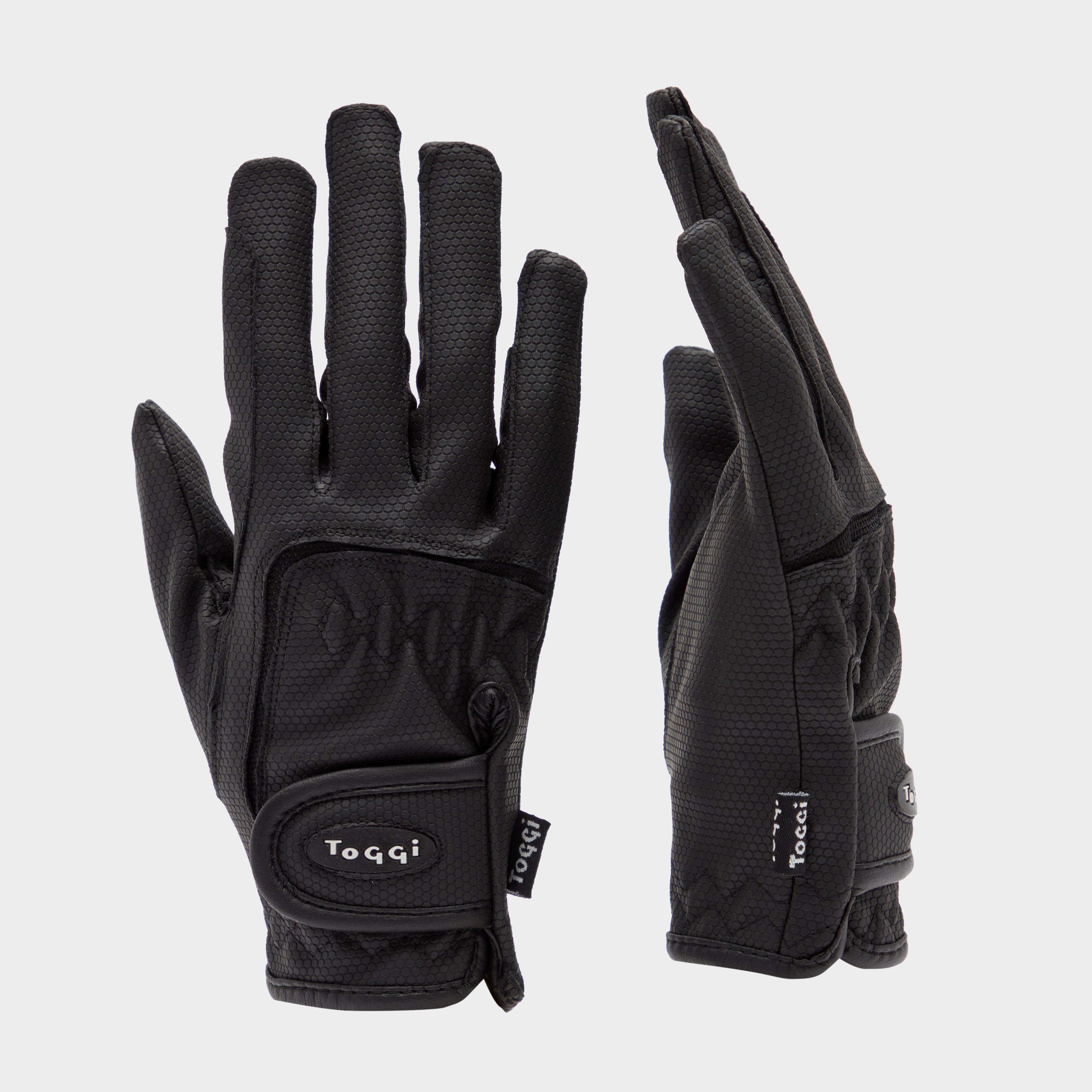 Toggi Hexham Performance Horse Riding Glove - Black/glove  Black/glove
