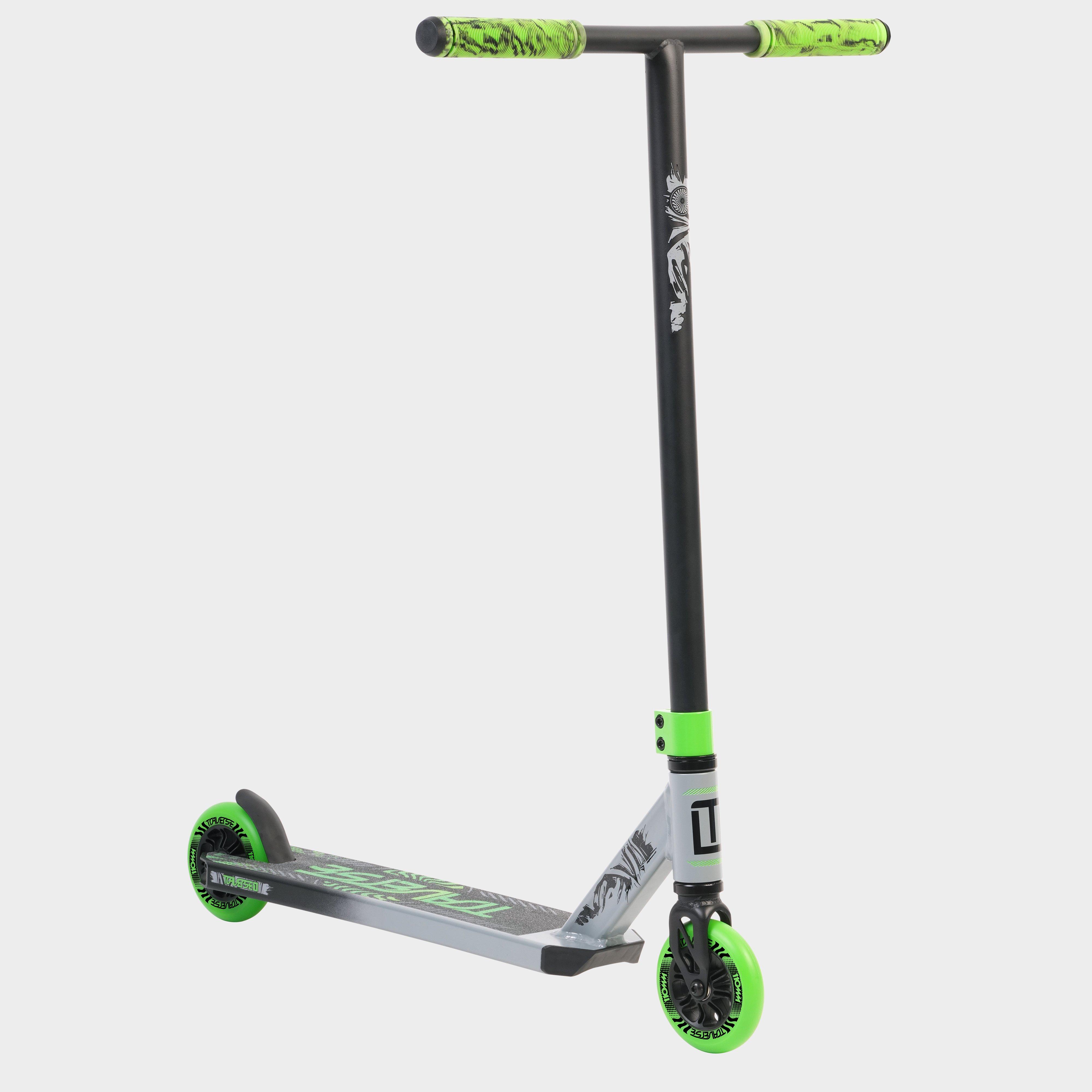Traverse Lv1 Stunt Scooter - Green/silver  Green/silver