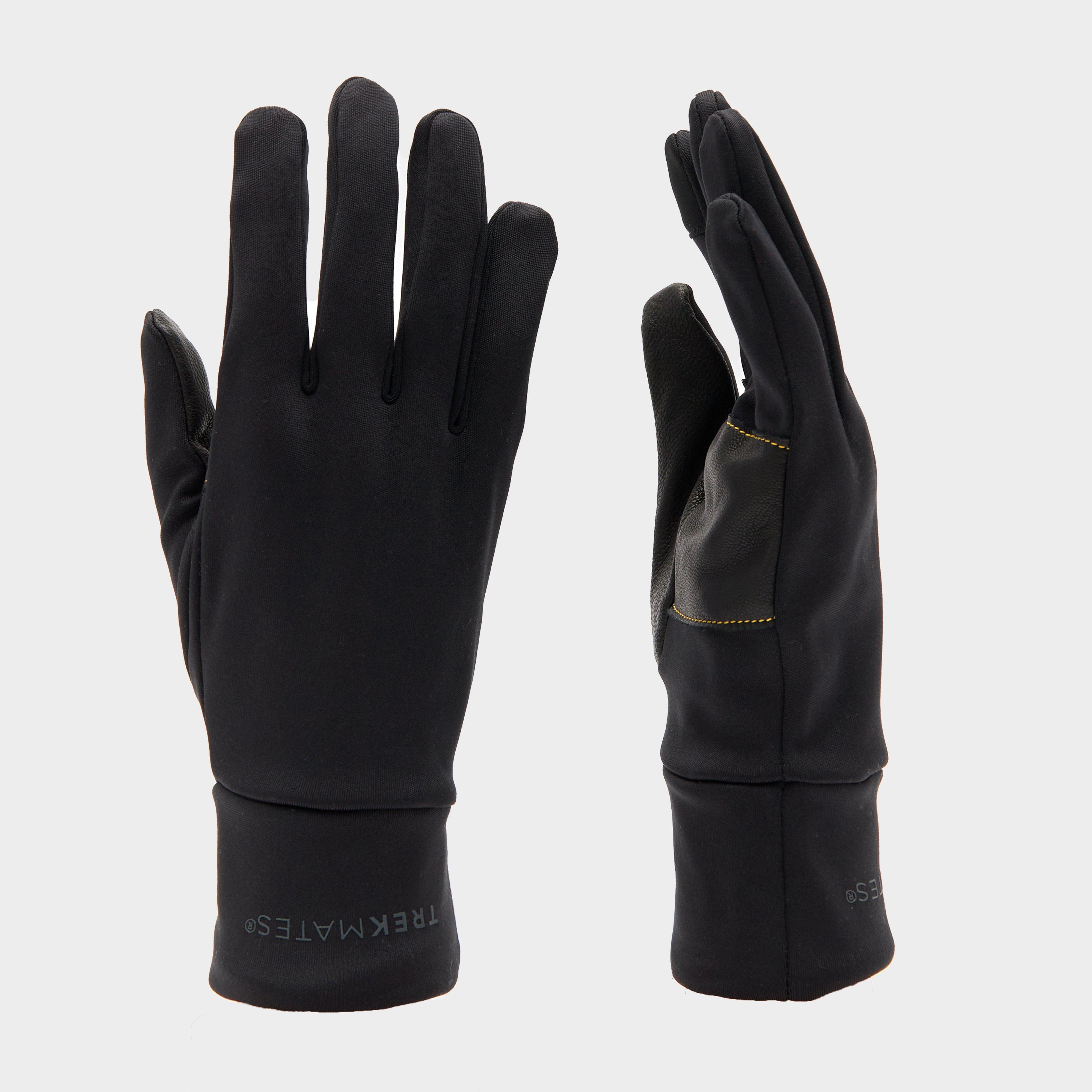Trekmates Mens Ullscarf Gloves - Black/black  Black/black
