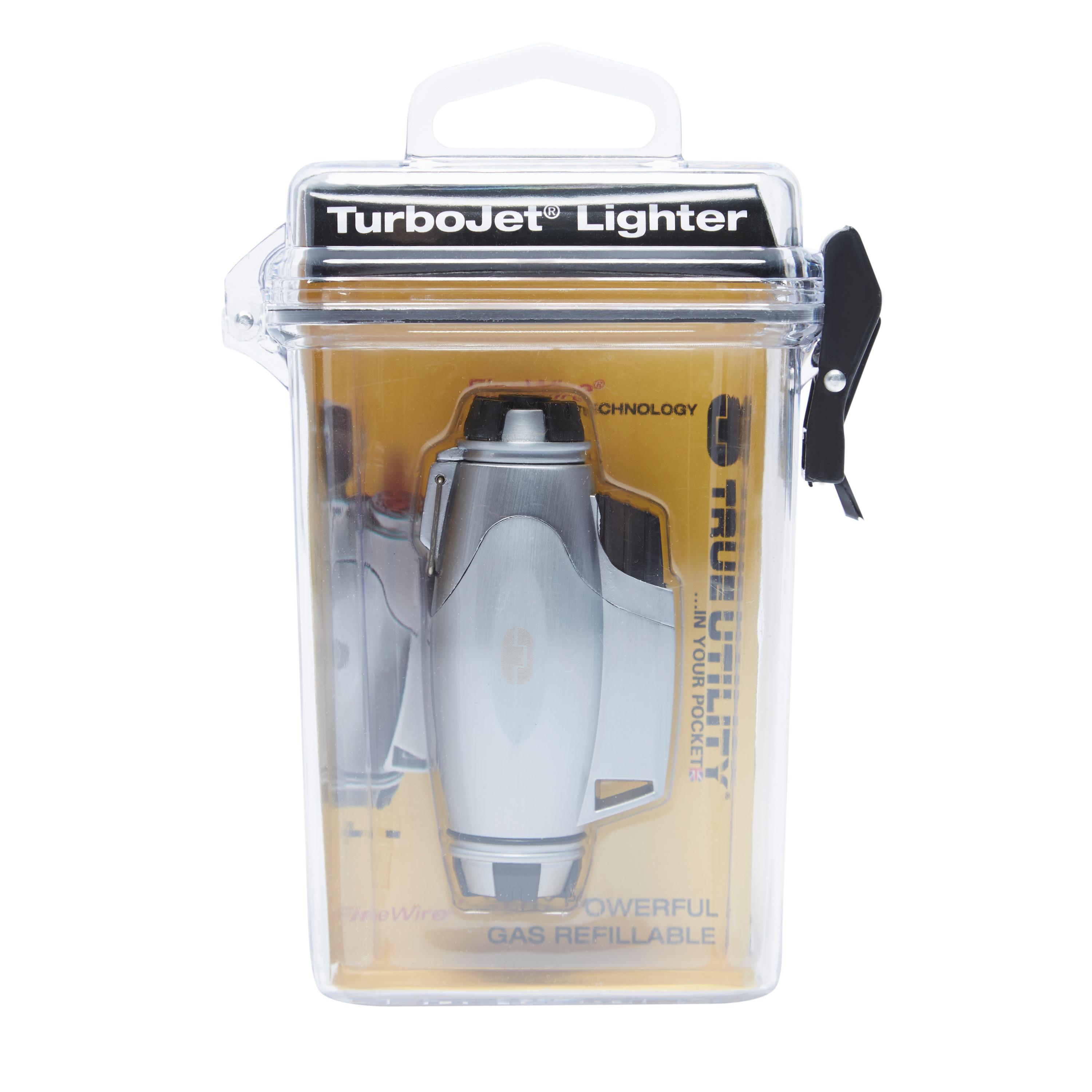 True Utility Turbojet Lighter - Silver/grey  Silver/grey