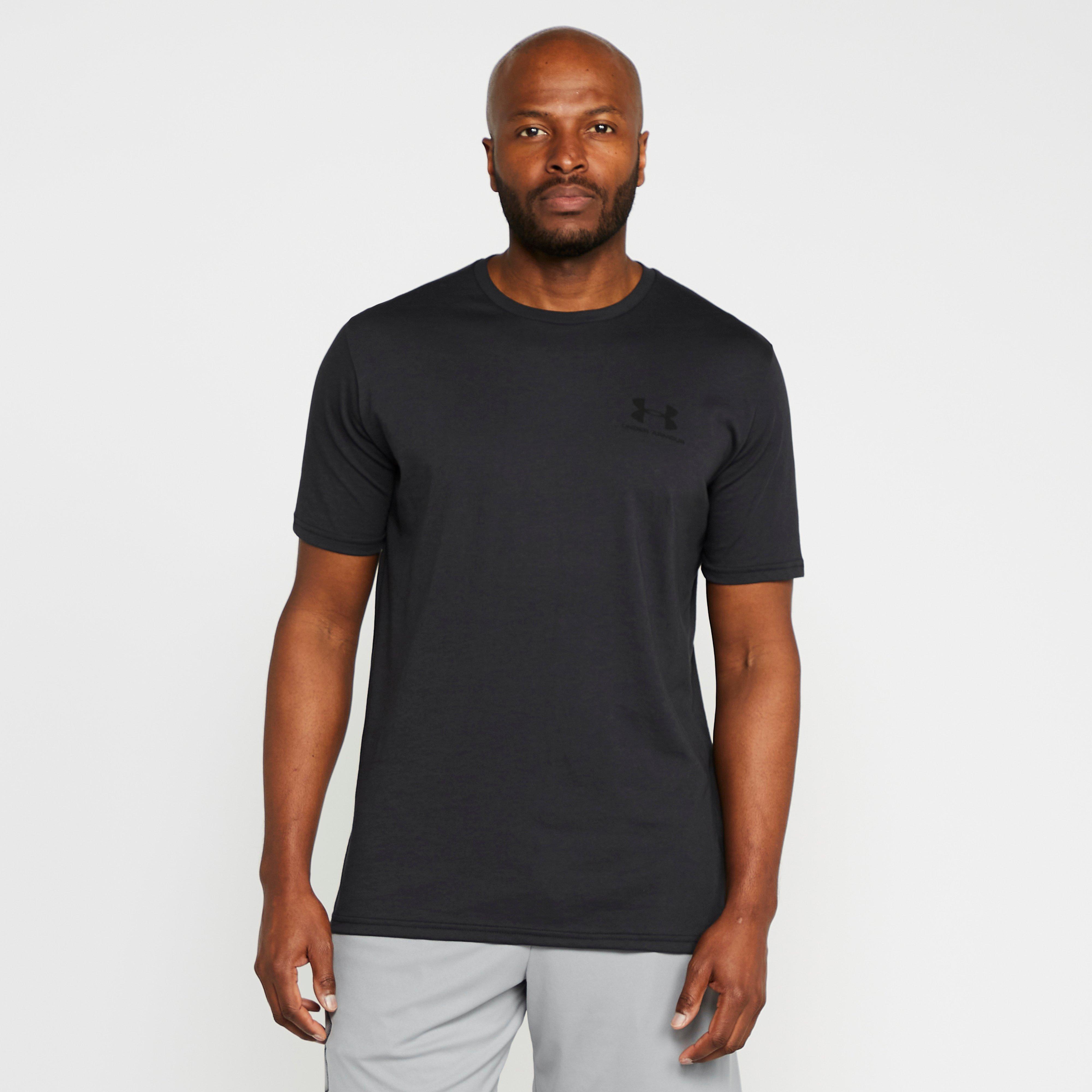 Under Armour Mens Sportstyle Short-sleeve T-shirt - Black/black  Black/black