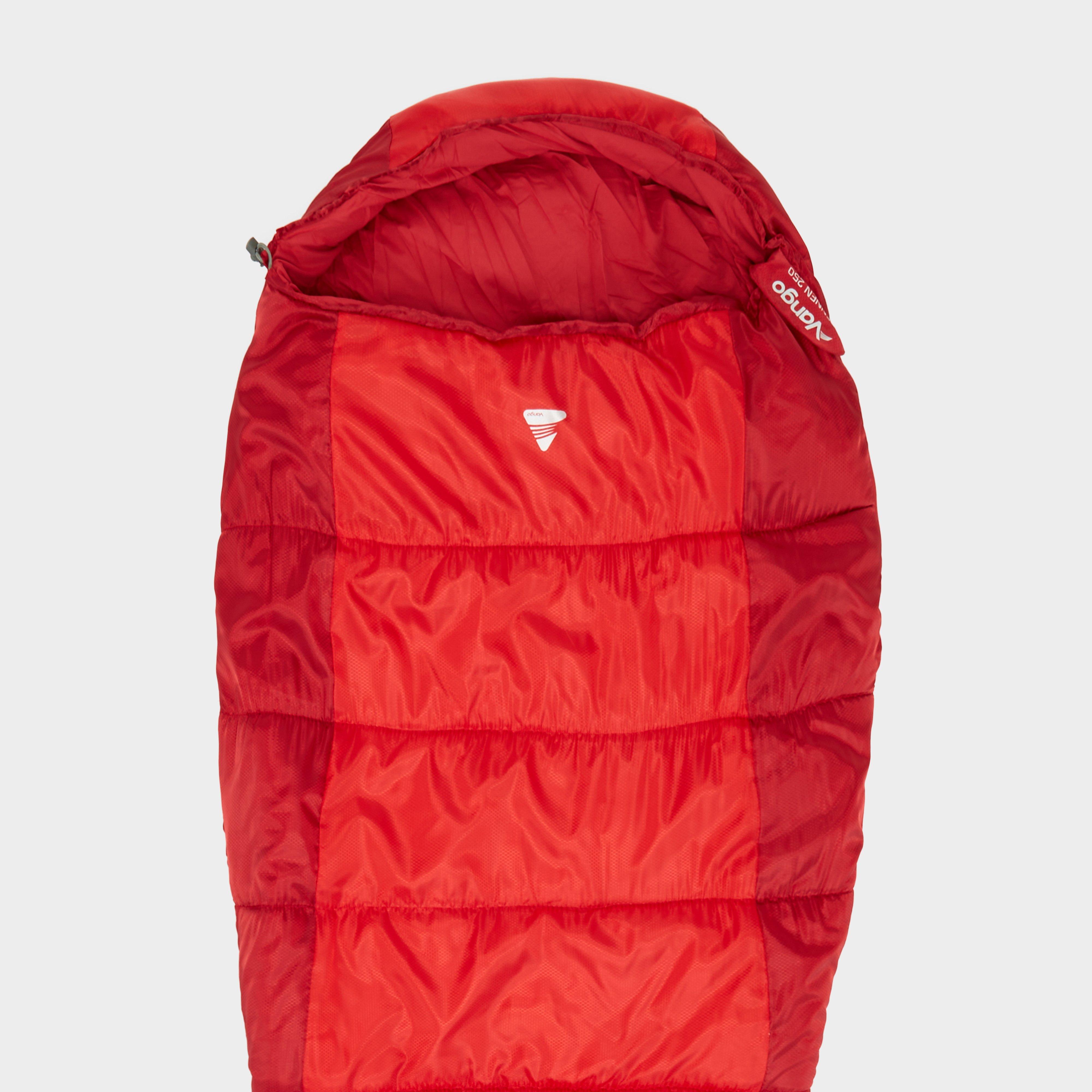 Vango Sennen 250 Sleeping Bag - Red/red  Red/red