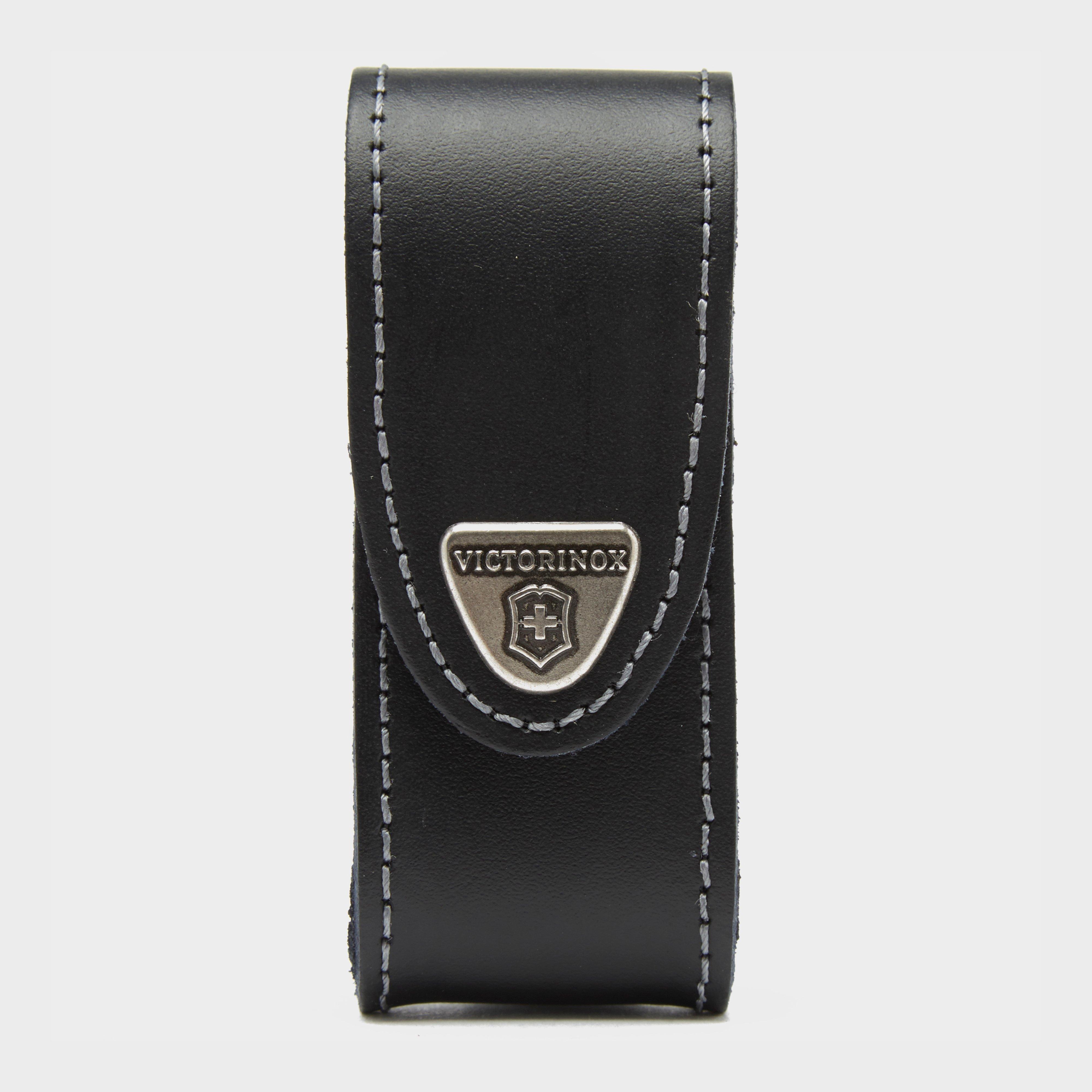 Victorinox 2-4 Layer Leather Belt Pouch - Black/blk  Black/blk
