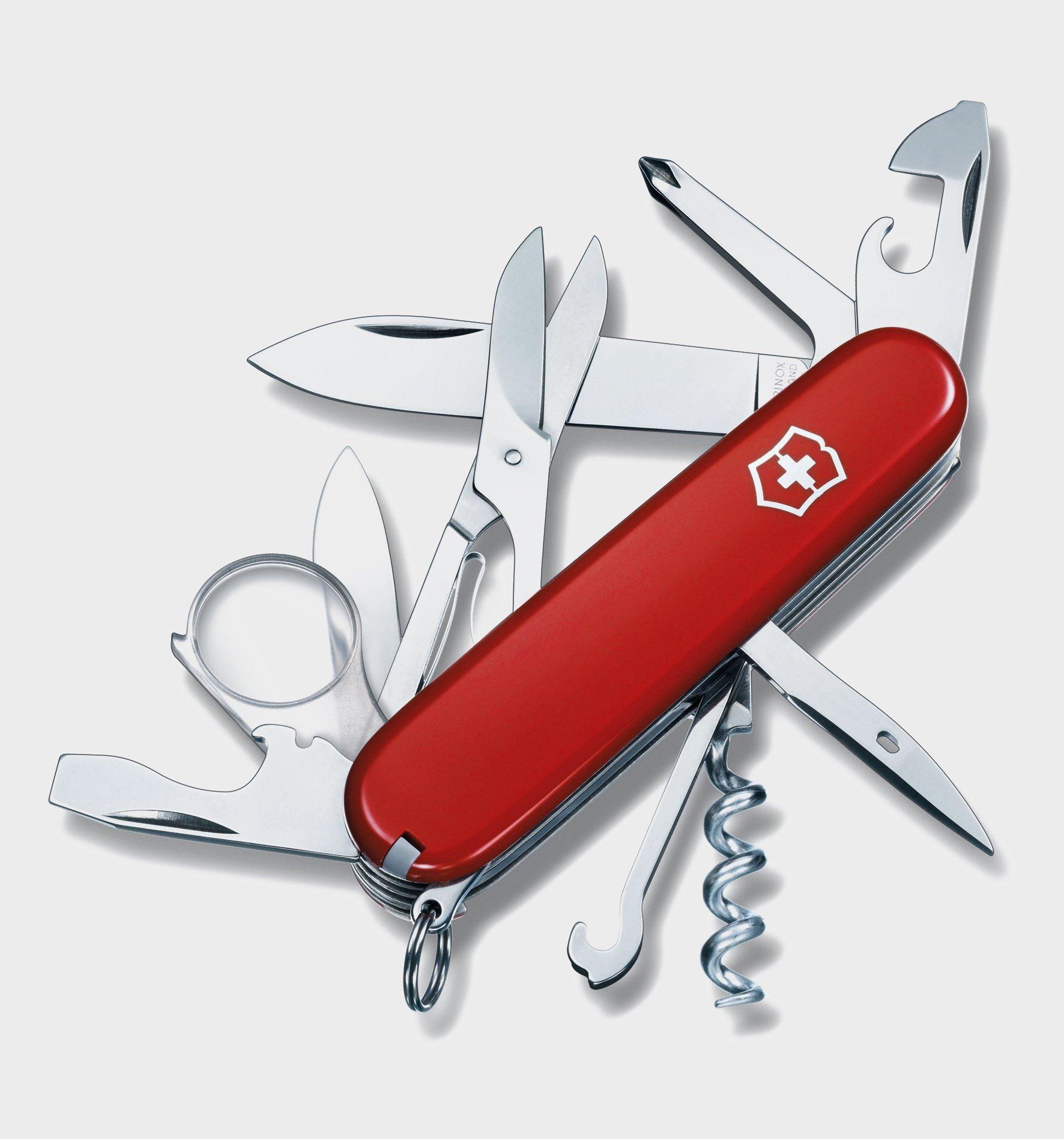 Victorinox Explorer Pocket Knife - Red/assort  Red/assort