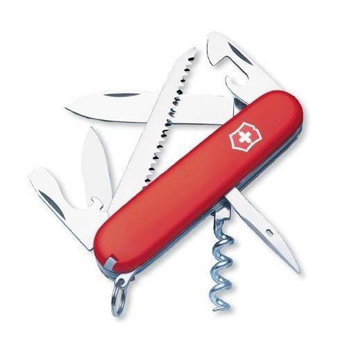 Victorinox Swiss Army Camper Knife - Red/red  Red/red