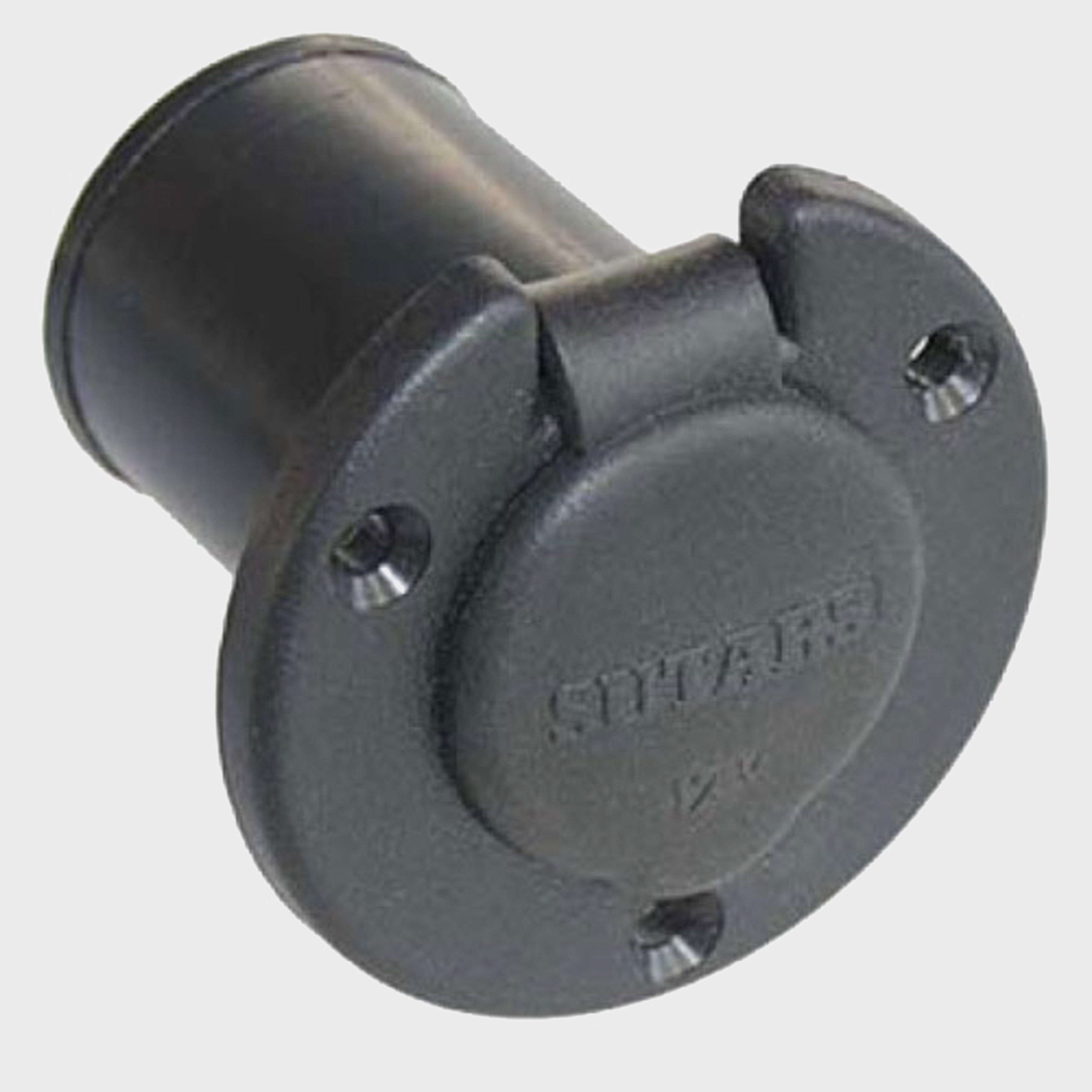 W4 Lighter-type Recessed Socket (round) - Black/recessed  Black/recessed