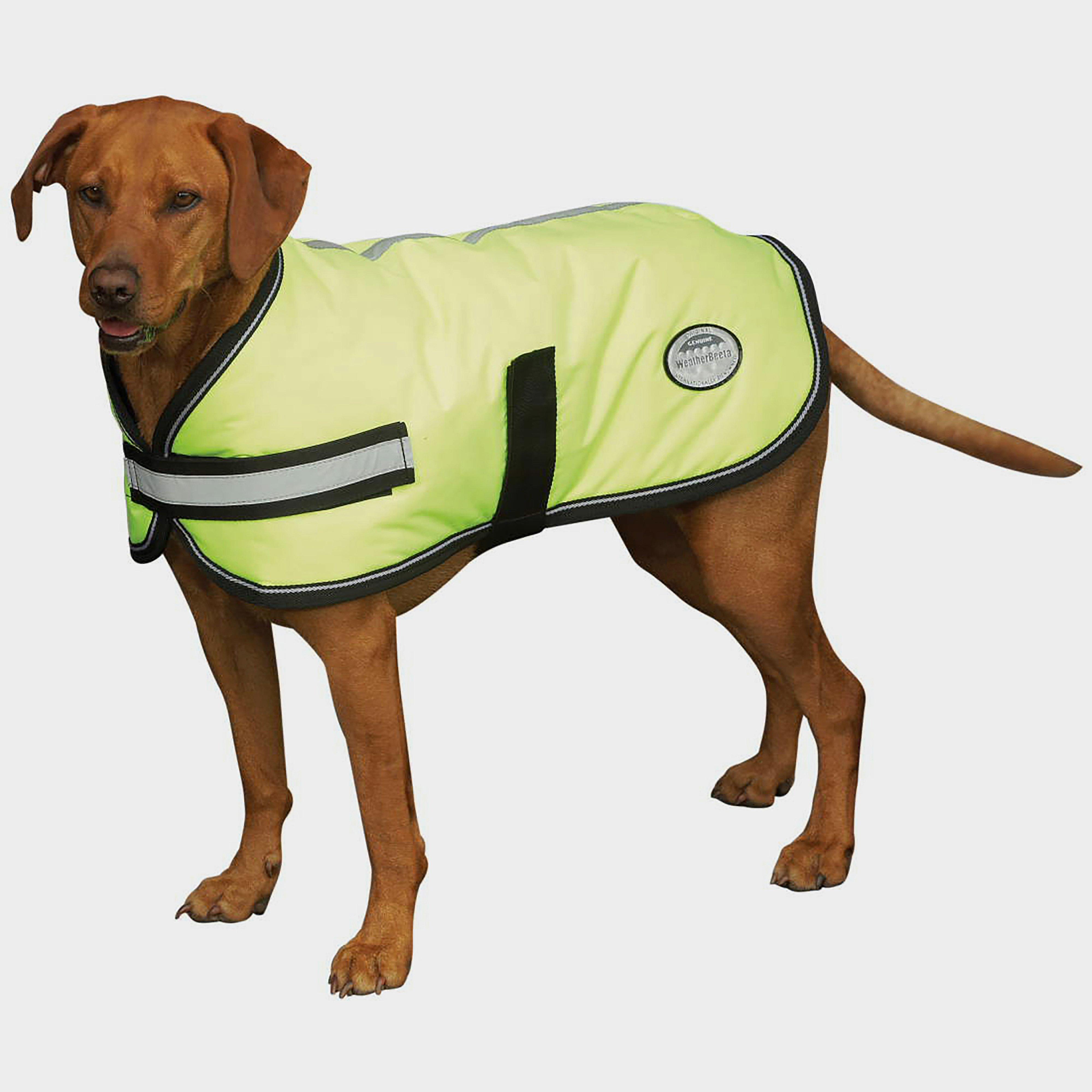 Weatherbeeta Comfitec Reflective Insulated Dog Coat - Yellow  Yellow