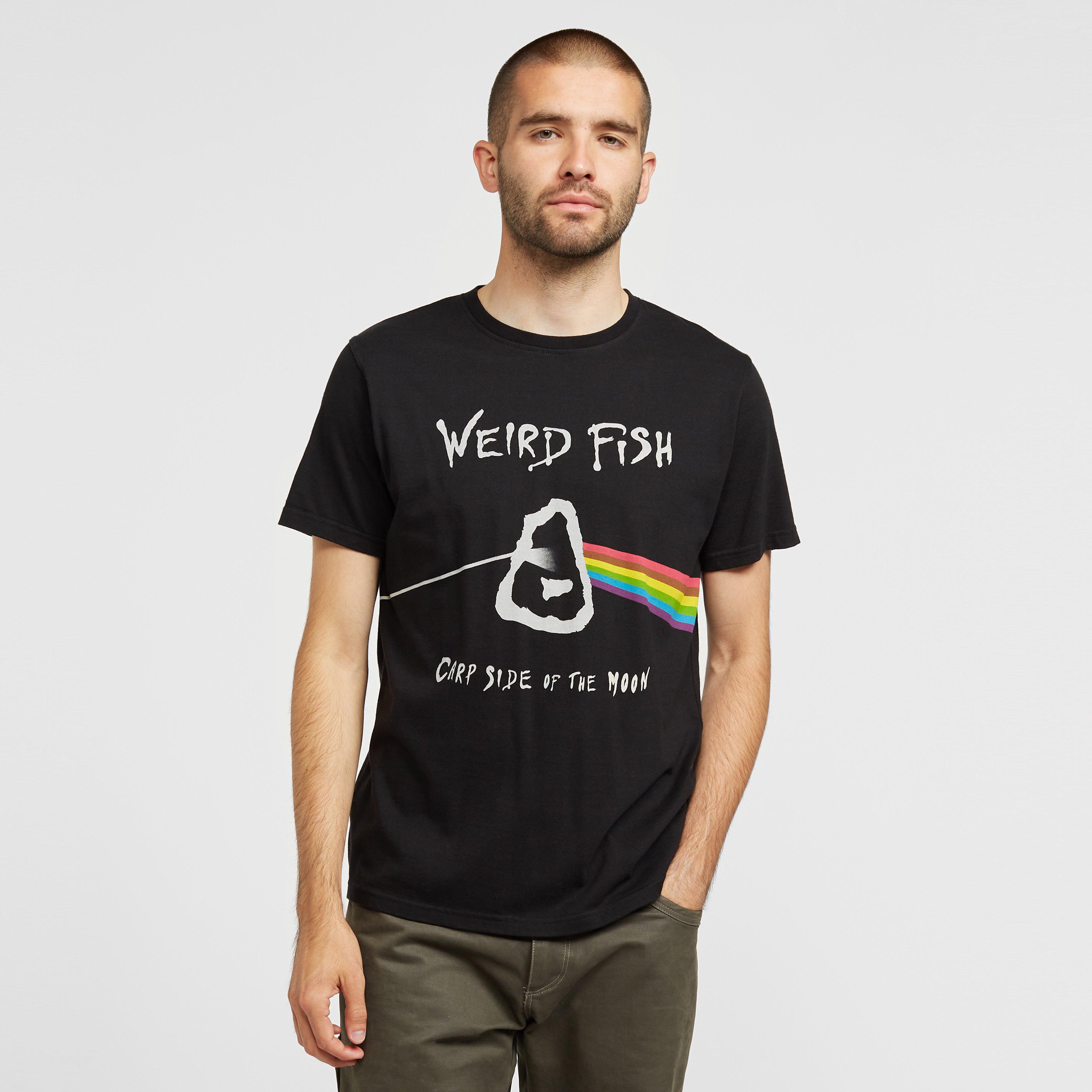 Weird Fish Mens Carp Side T-shirt - Black/black  Black/black