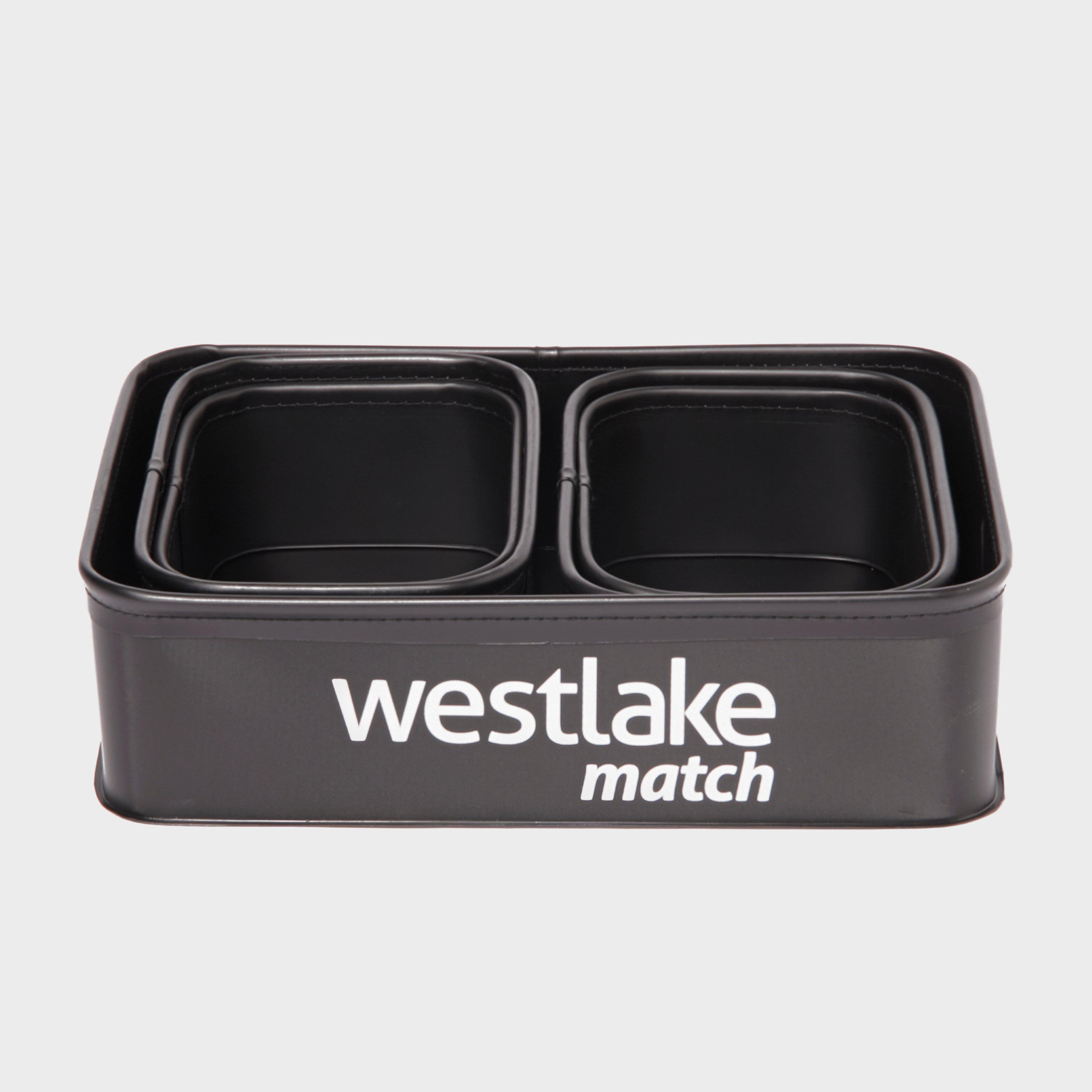 Westlake 5pc Rectangular Bait Pack - Black/pack  Black/pack