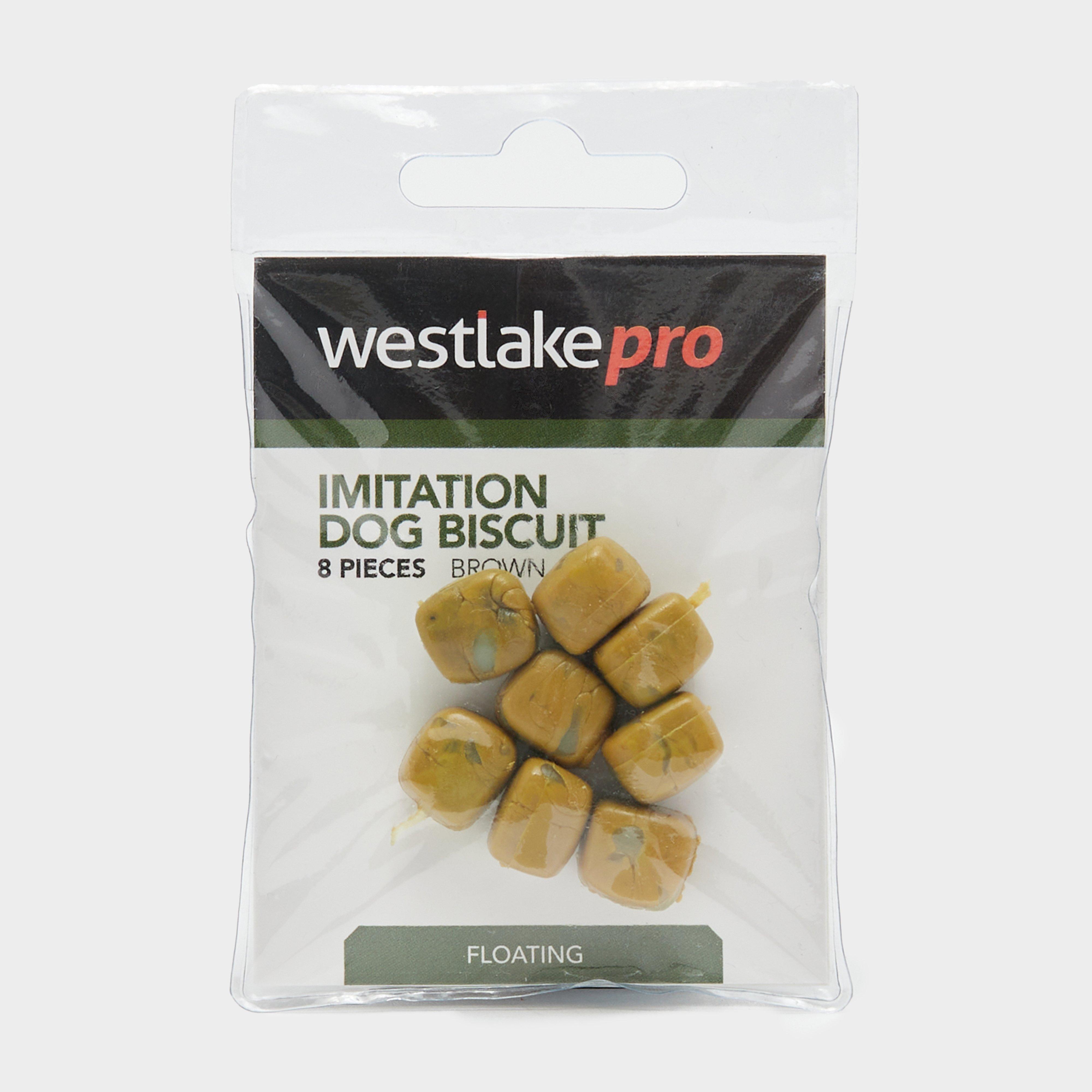Westlake Artificial Dog Biscuit Floating Bait (8 Pack) - Brown/8pc  Brown/8pc