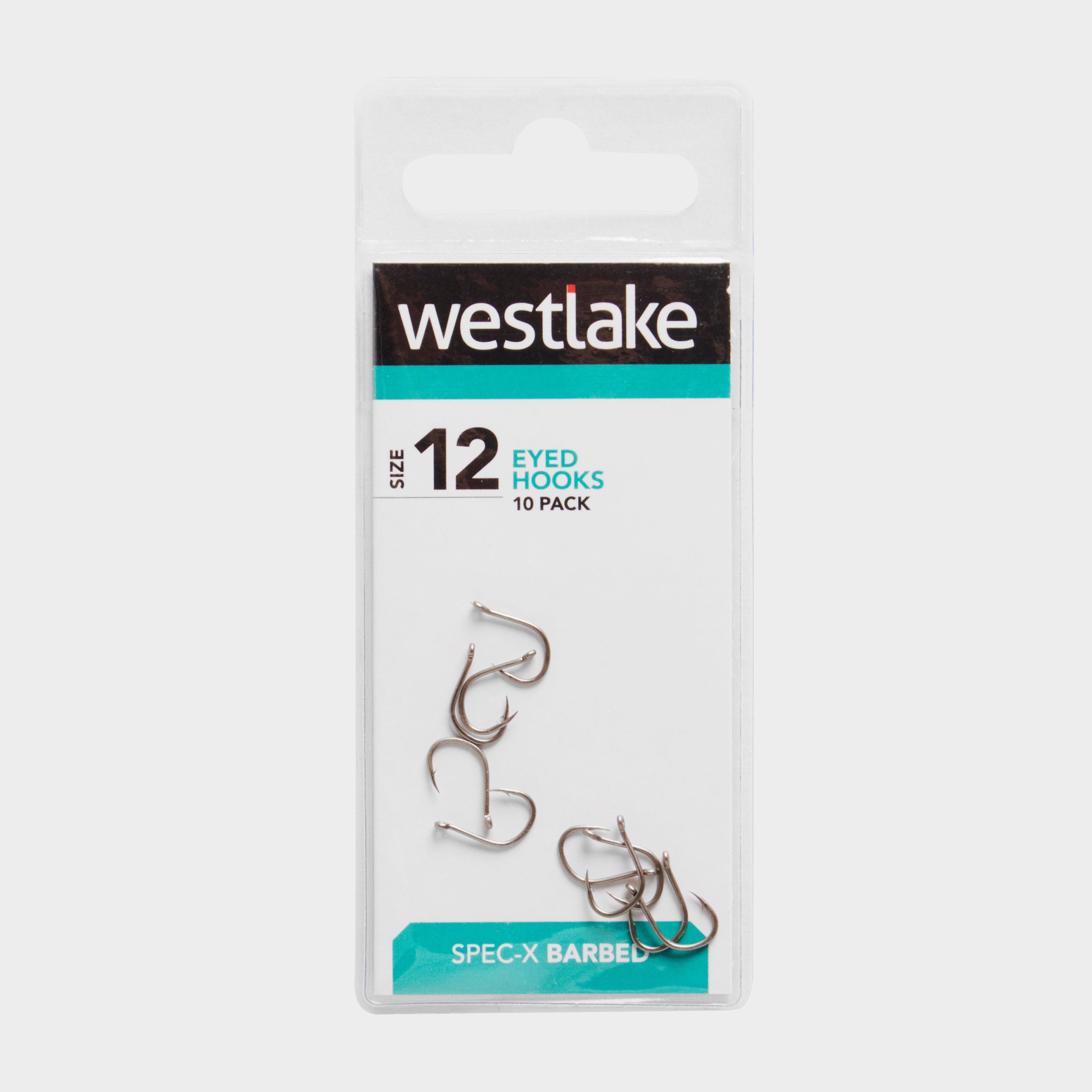 Westlake Barbed Eyed Hooks (pack Of 10) (size 12) - Silver/12  Silver/12