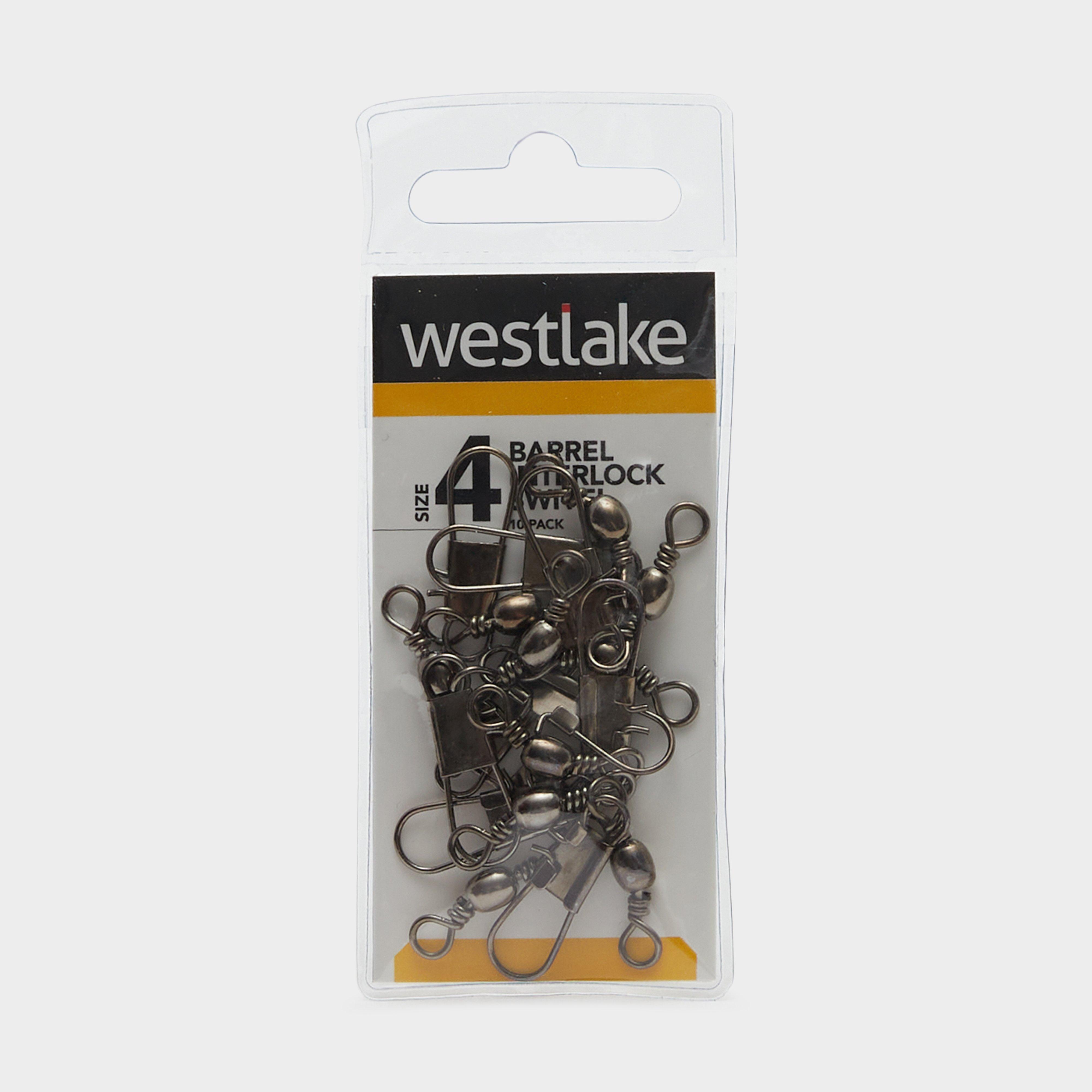 Westlake Barrel Interlock Size 4 (10 Pack) - Silver/4  Silver/4
