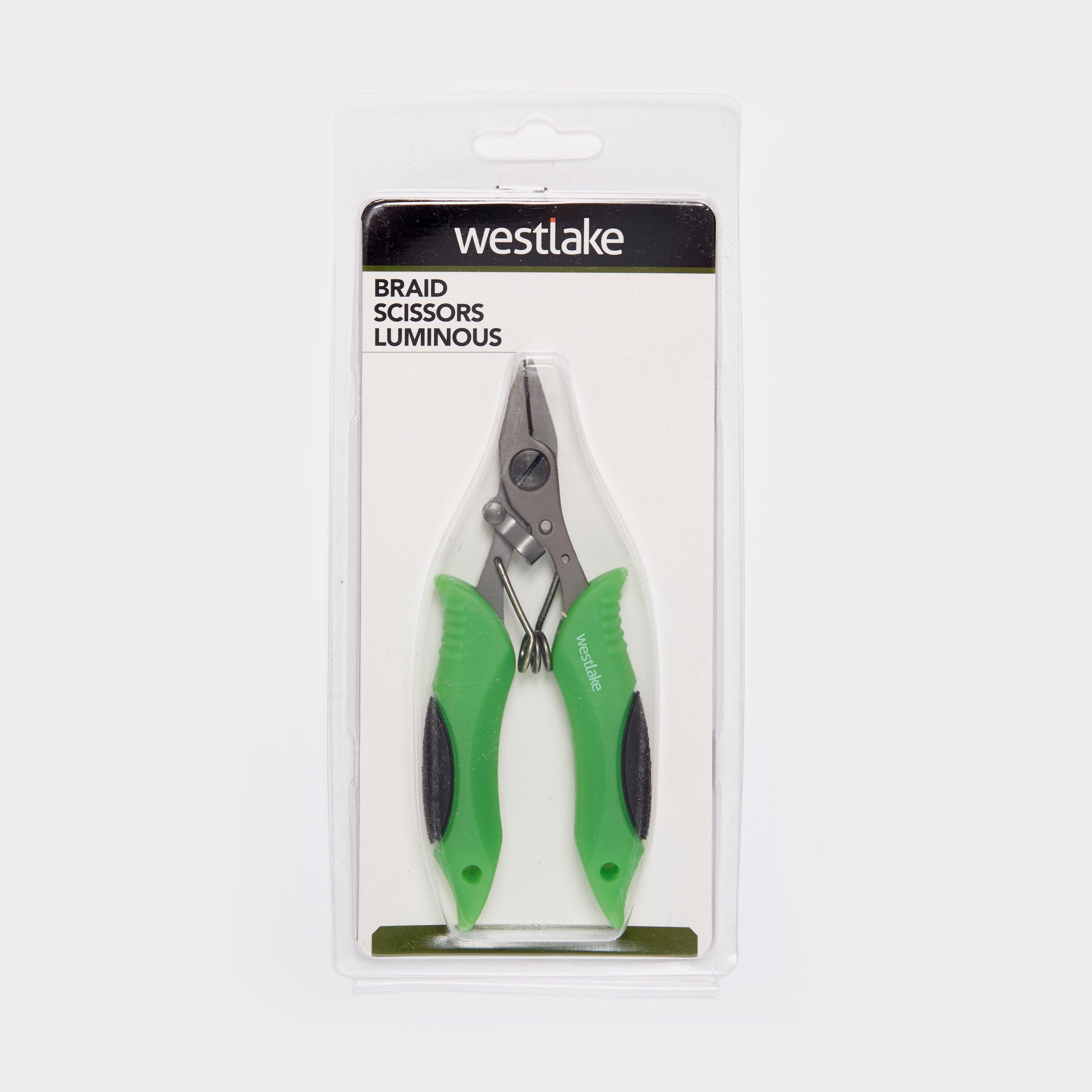 Westlake Braid Luminous Scissors - Green/luminious  Green/luminious