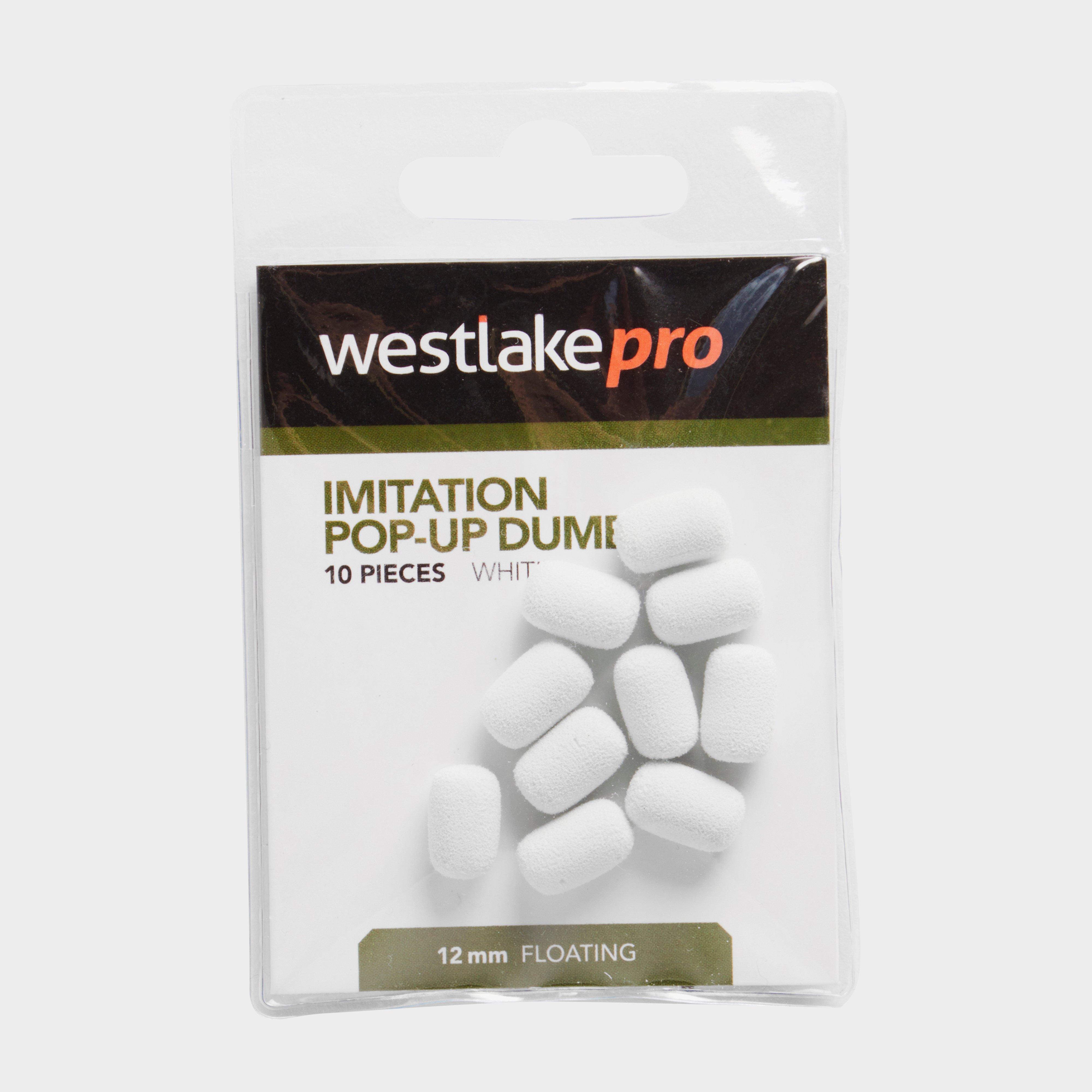 Westlake Imitation Pop-up Dumbell (pack Of 10) - White/white  White/white