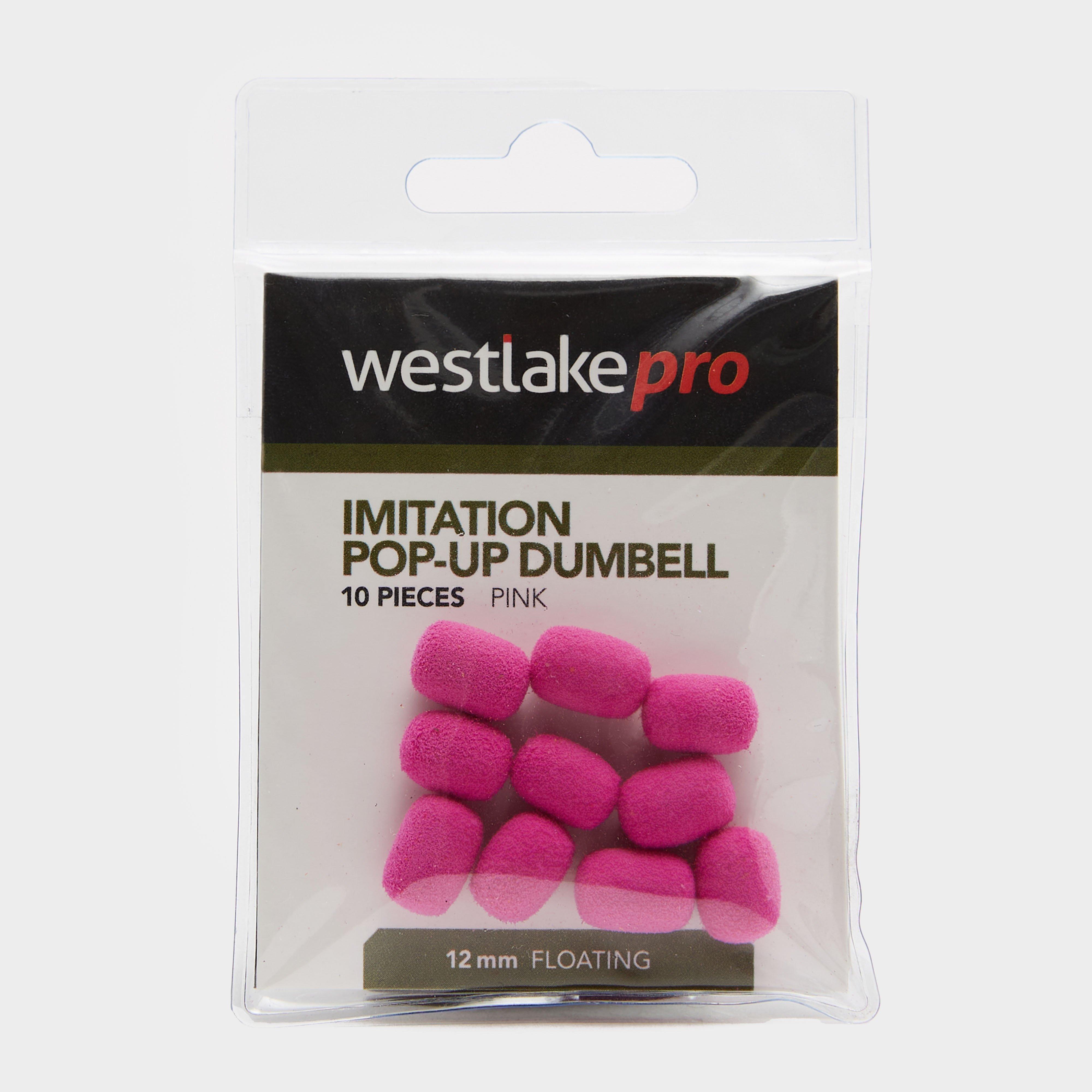 Westlake Imitation Popup Dumbell 12mm Pink (10pcs) - Pink/1  Pink/1