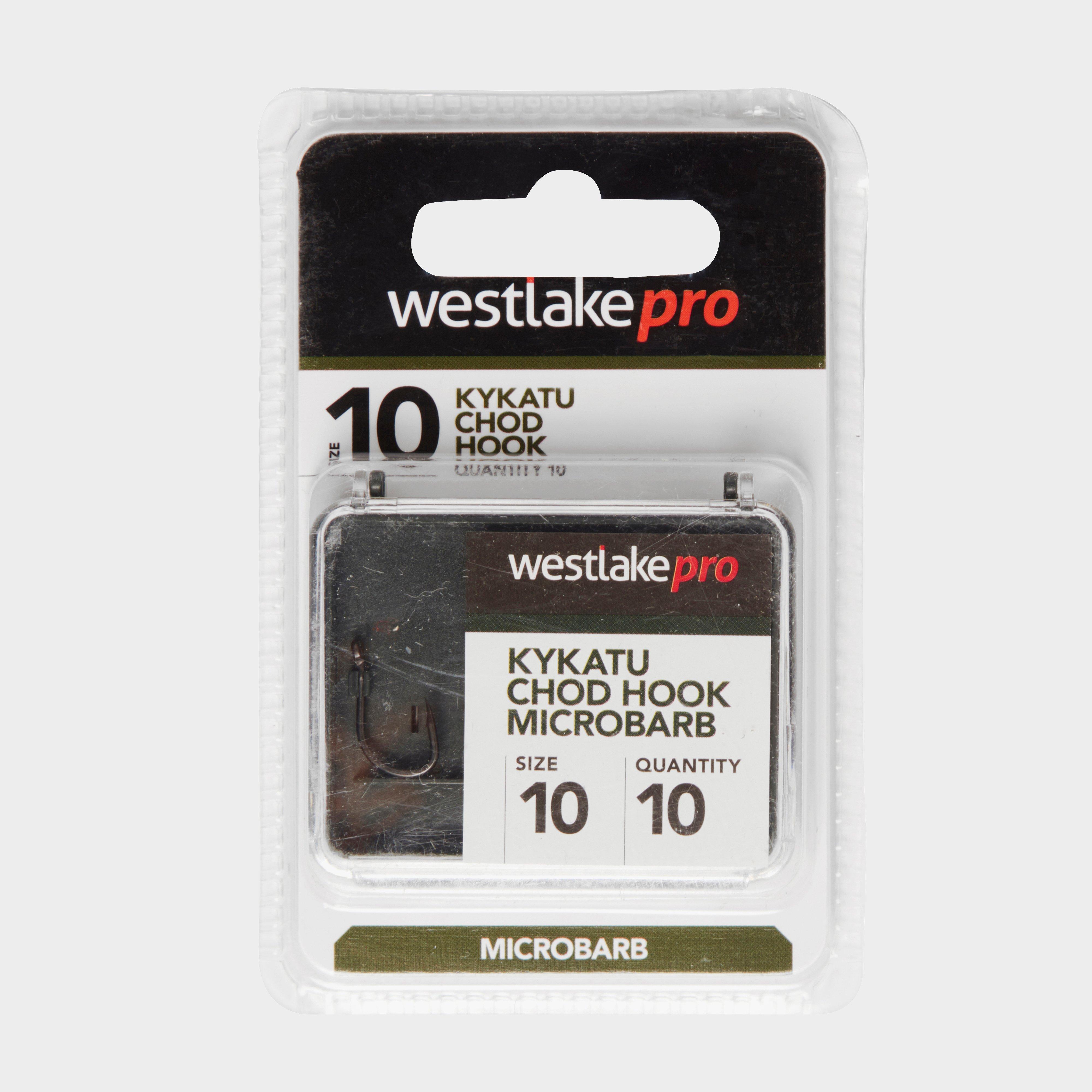 Westlake Kykatu Chod Micro Barb Hook Size 10 - Black/b  Black/b