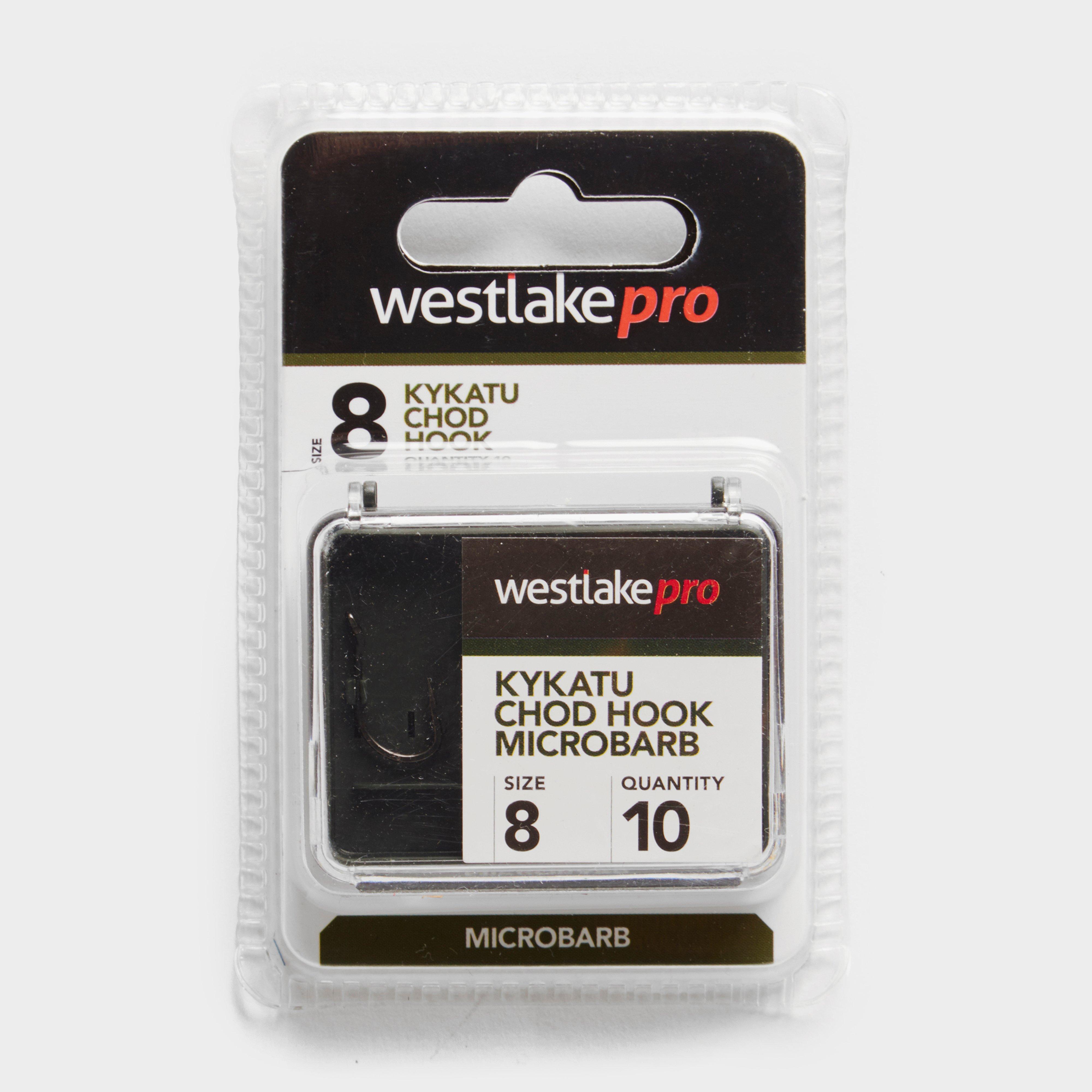 Westlake Kykatu Chod Micro Barb Hook Size 8 - White/bar  White/bar