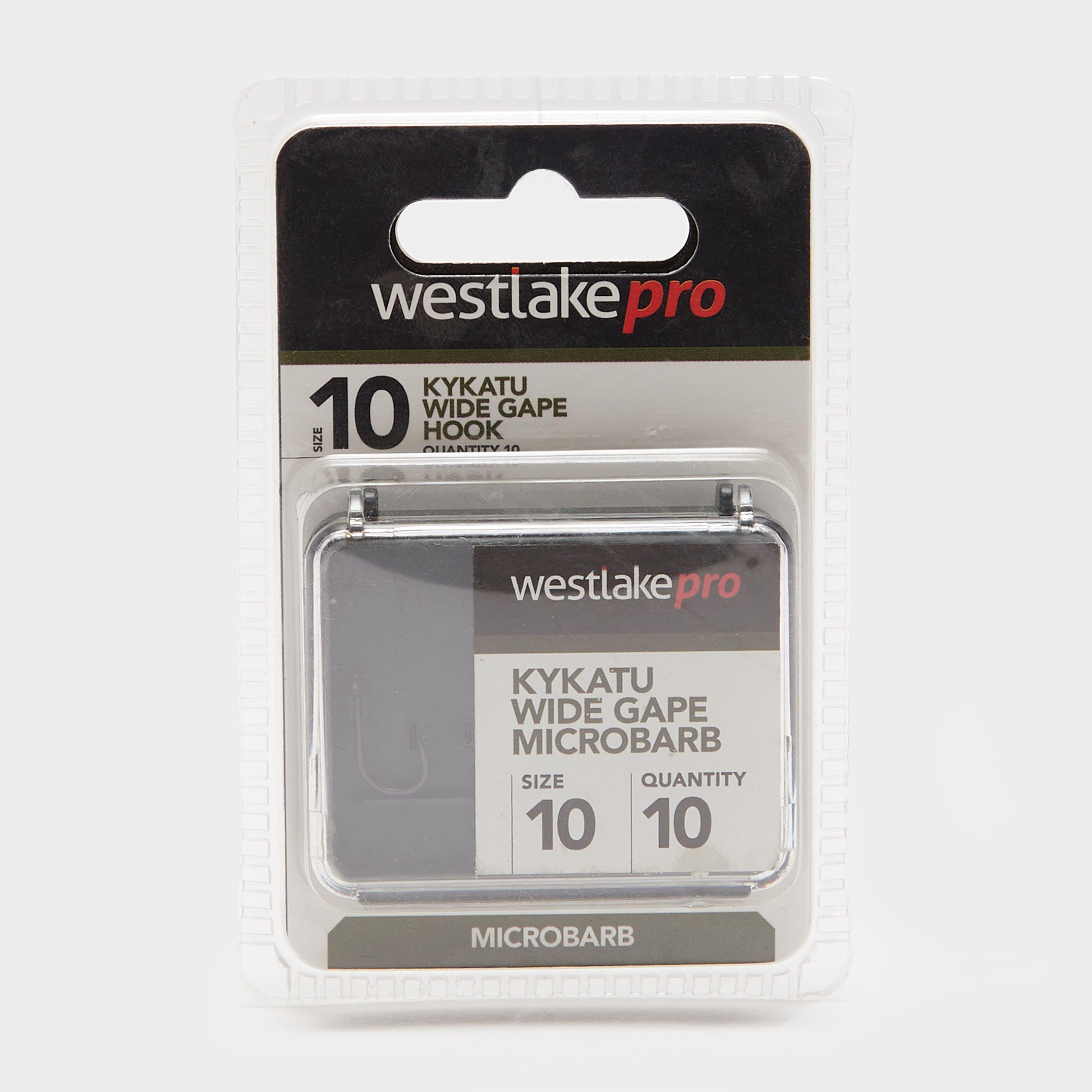 Westlake Kykatu Wide Gape Micro-barbed Size 10 - White/barb  White/barb