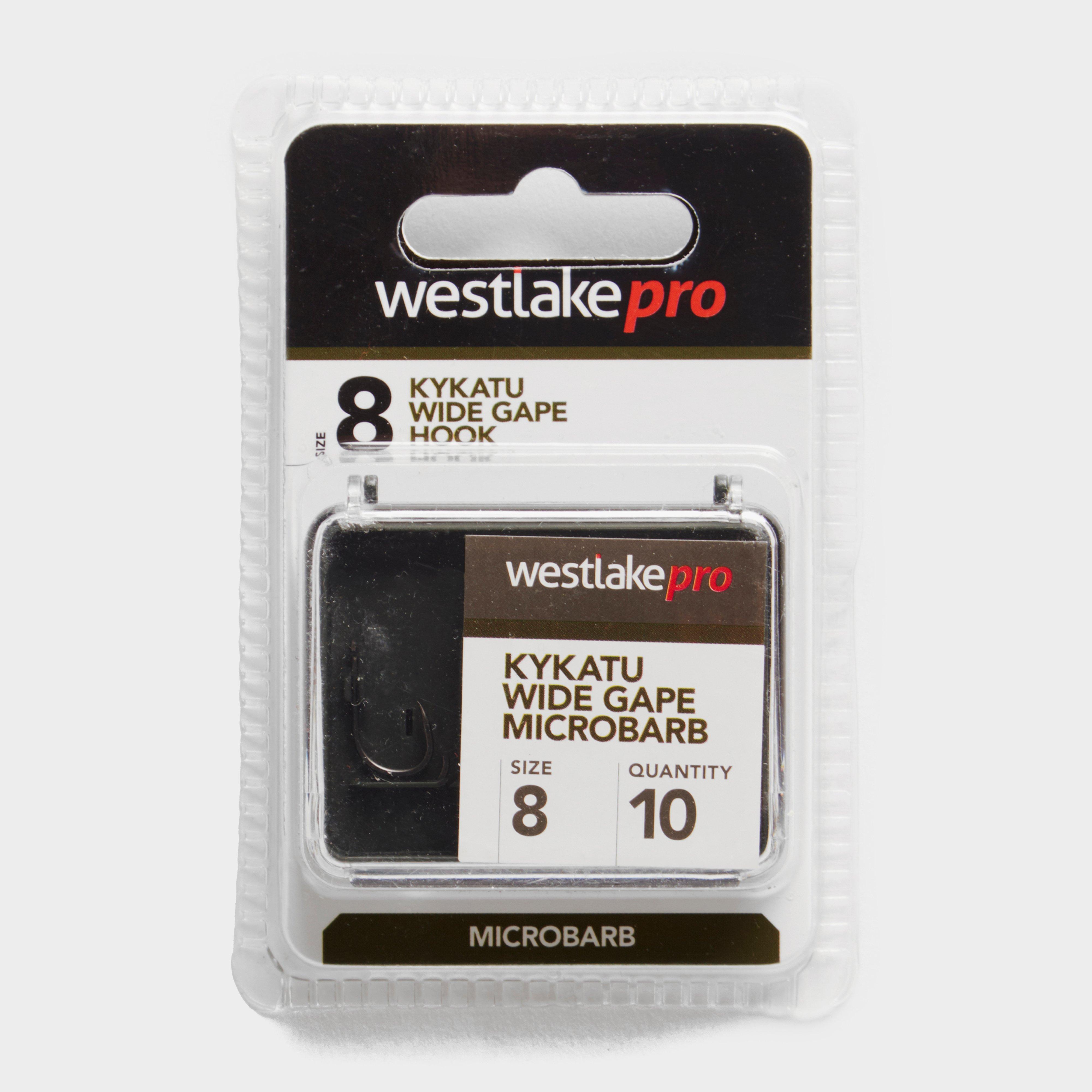 Westlake Kykatu Wide Gape Micro-barbed Size 8 - Black/barb  Black/barb