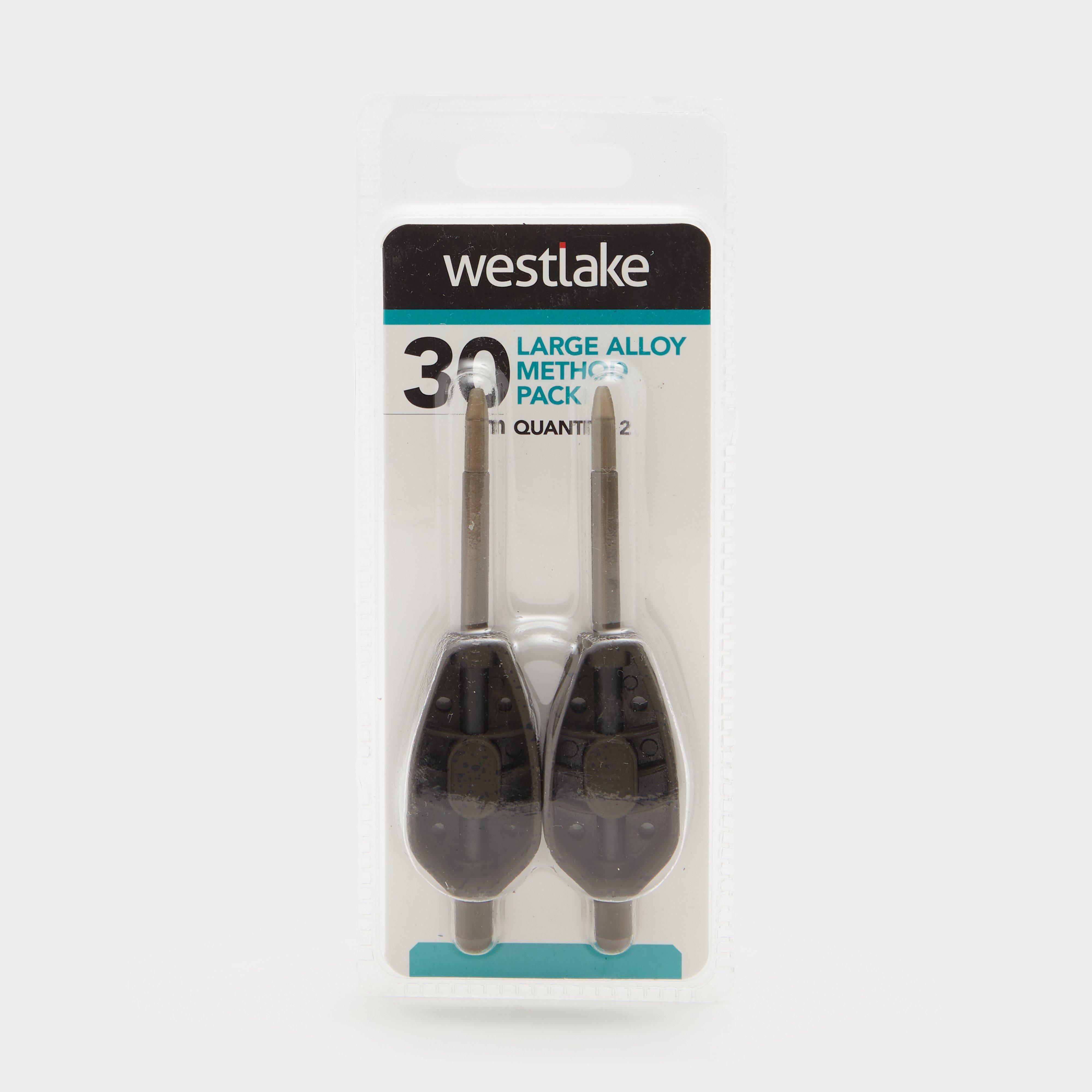 Westlake Large Alloy Method 30g Pack - Black/pk  Black/pk