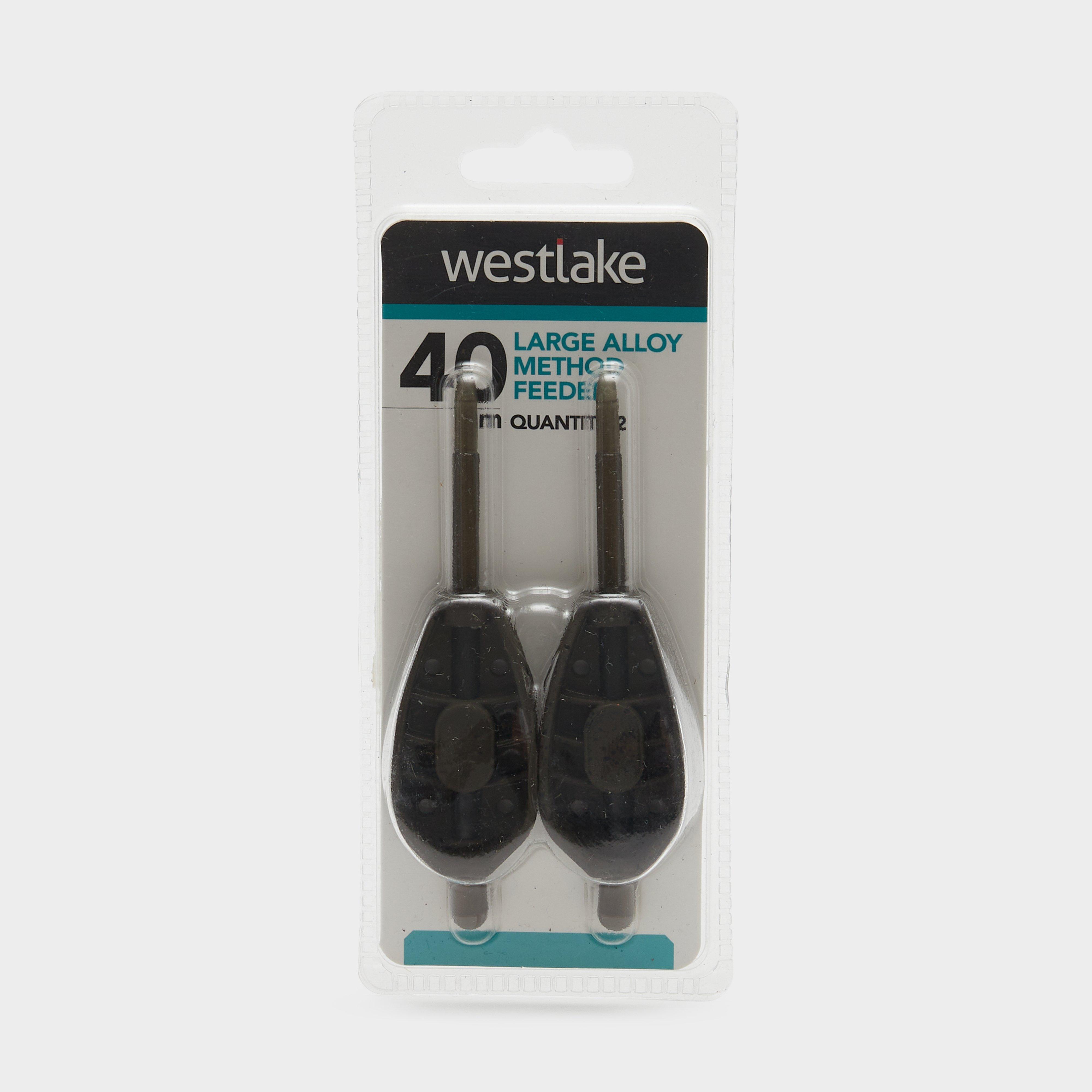 Westlake Large Alloy Method 40g Pack - Black/pk  Black/pk