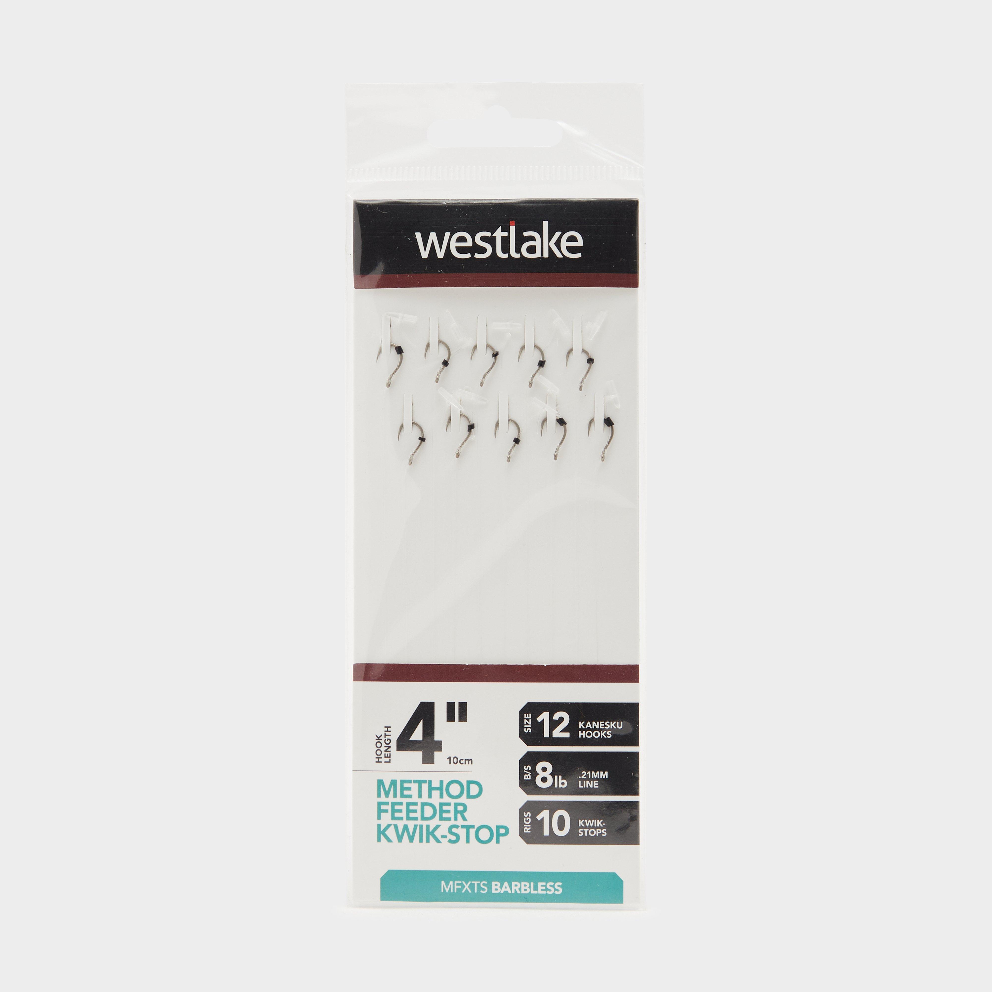Westlake Method Feeder Kwik-stop Rig 4 Size 12 - Silver/sto  Silver/sto