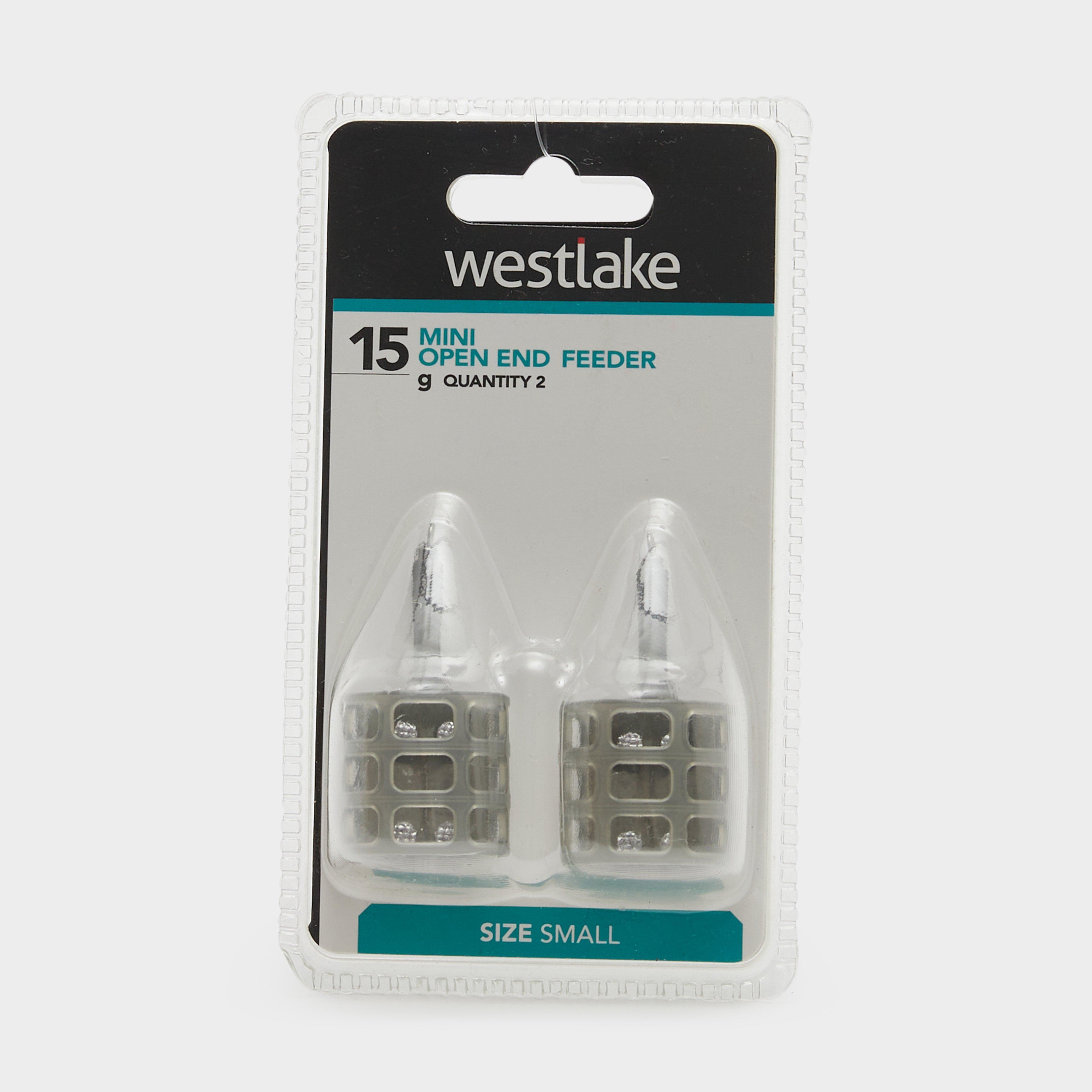 Westlake Mini Open Ended Feeder 2 Pack 15g - Silver/2pk  Silver/2pk