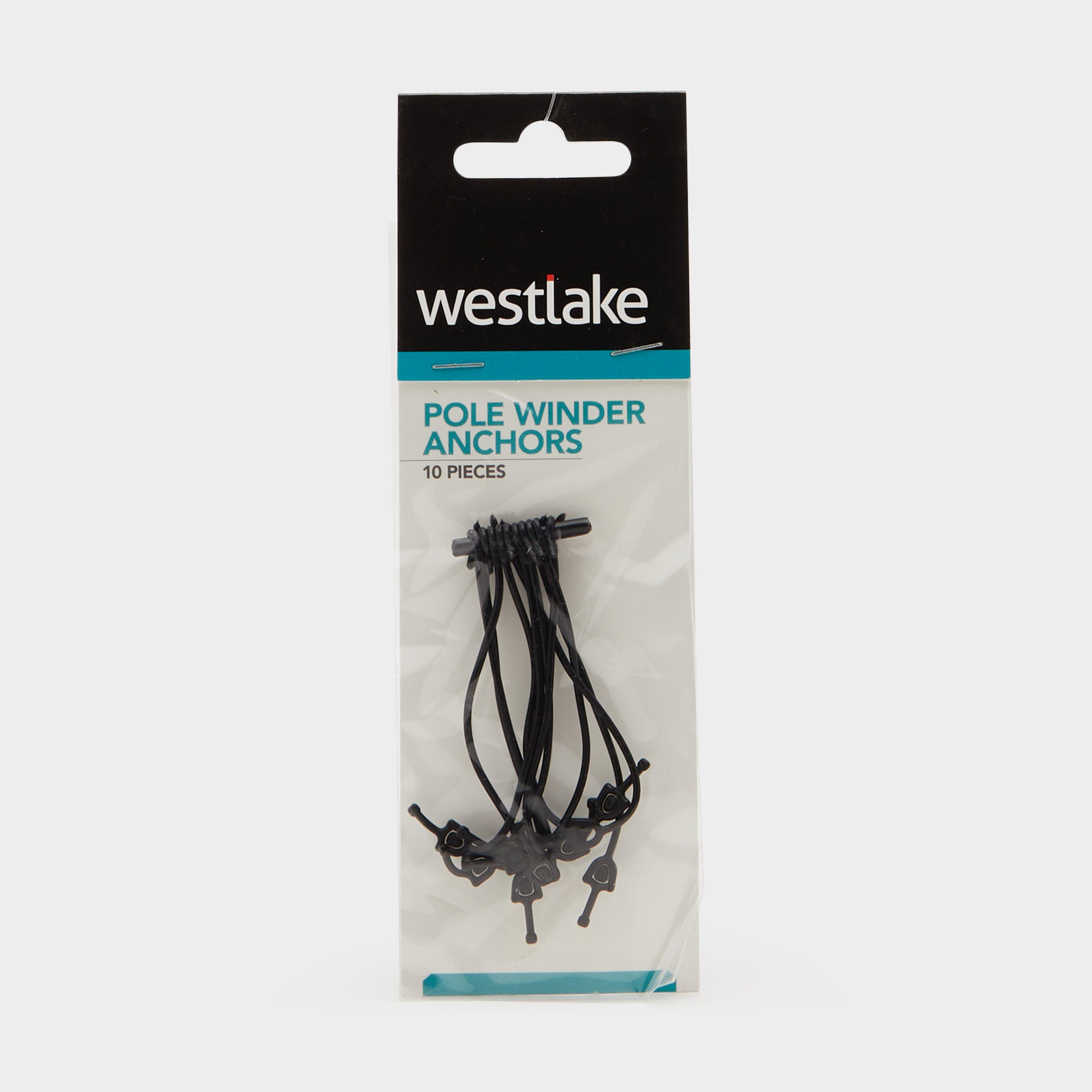 Westlake Pole Winder Anchors (pack Of 10) - Black/10pcs  Black/10pcs