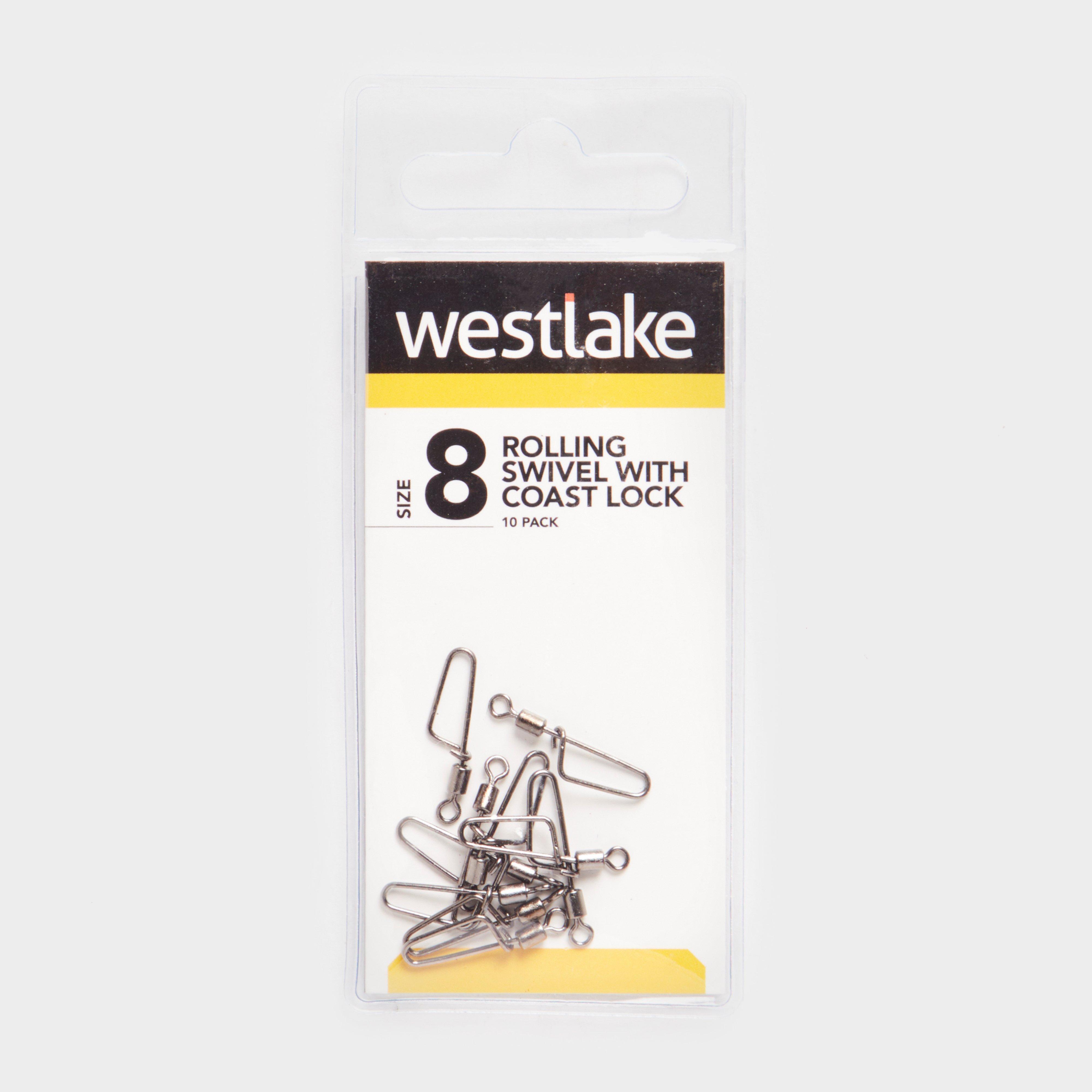 Westlake Rolling Swivel With Coast Lock (size 8) - Silver/8  Silver/8