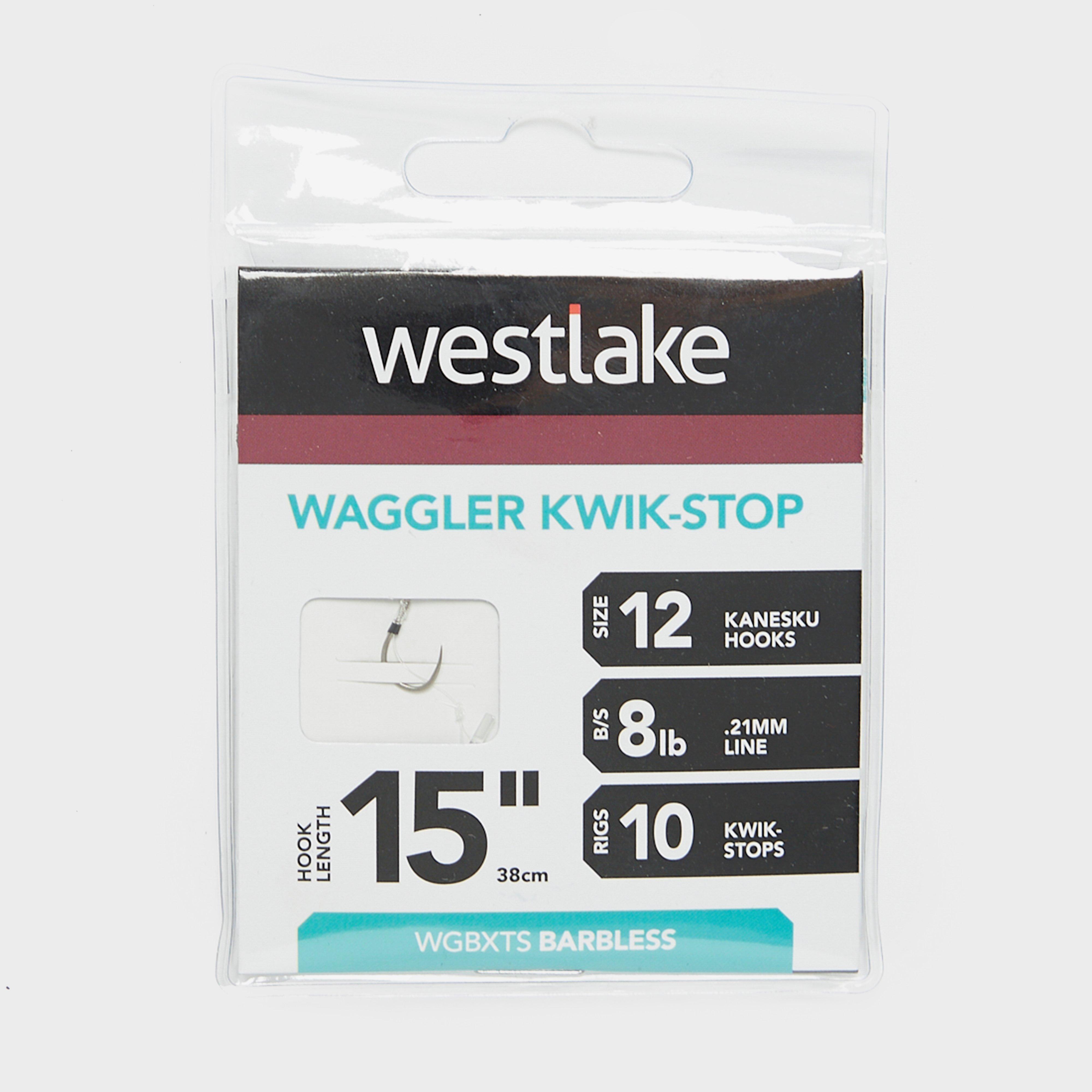 Westlake Waggler Hook With Kwik-stop (size 12) - Silver/1  Silver/1