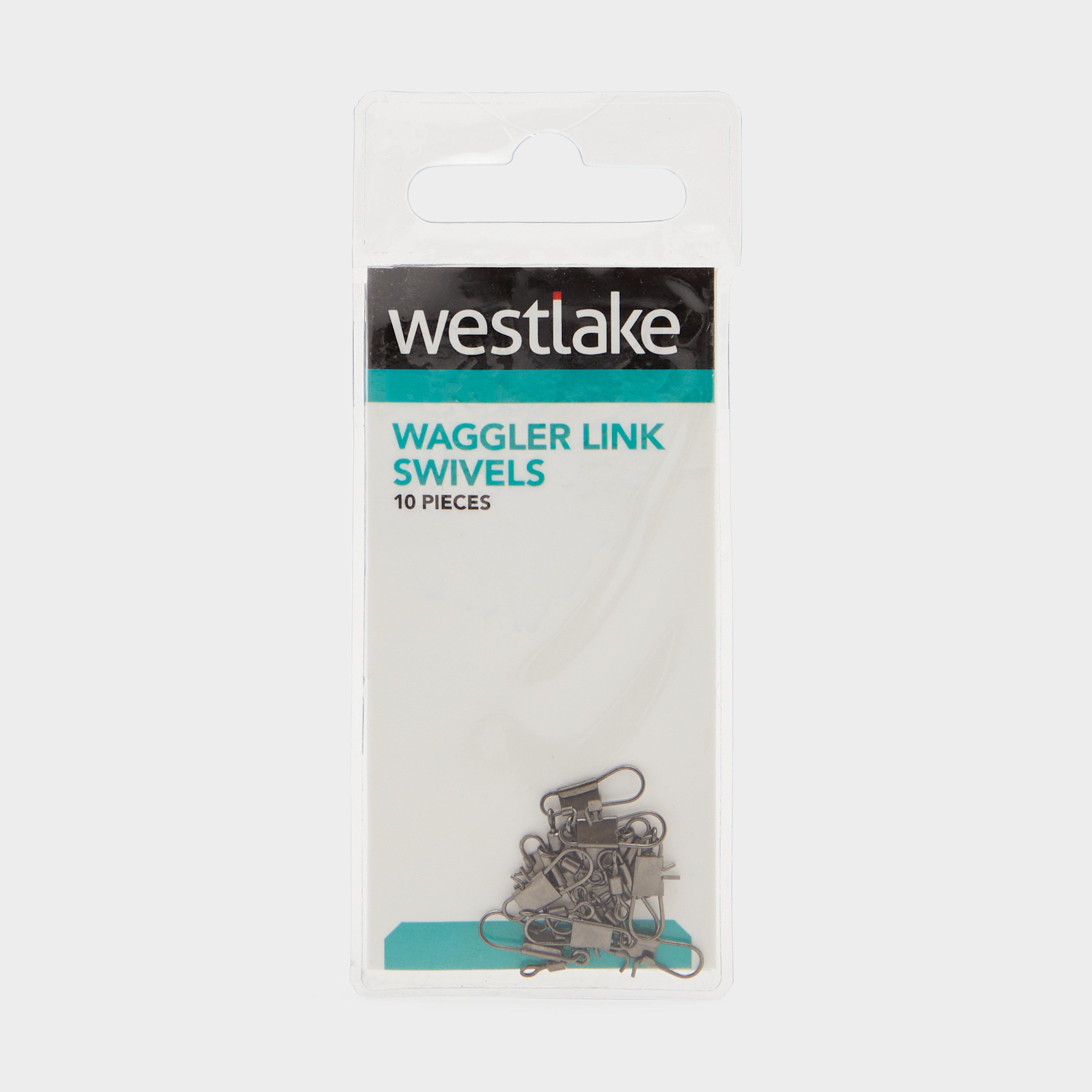 Westlake Waggler Link Swivels Size 12 - Silver/10pc  Silver/10pc