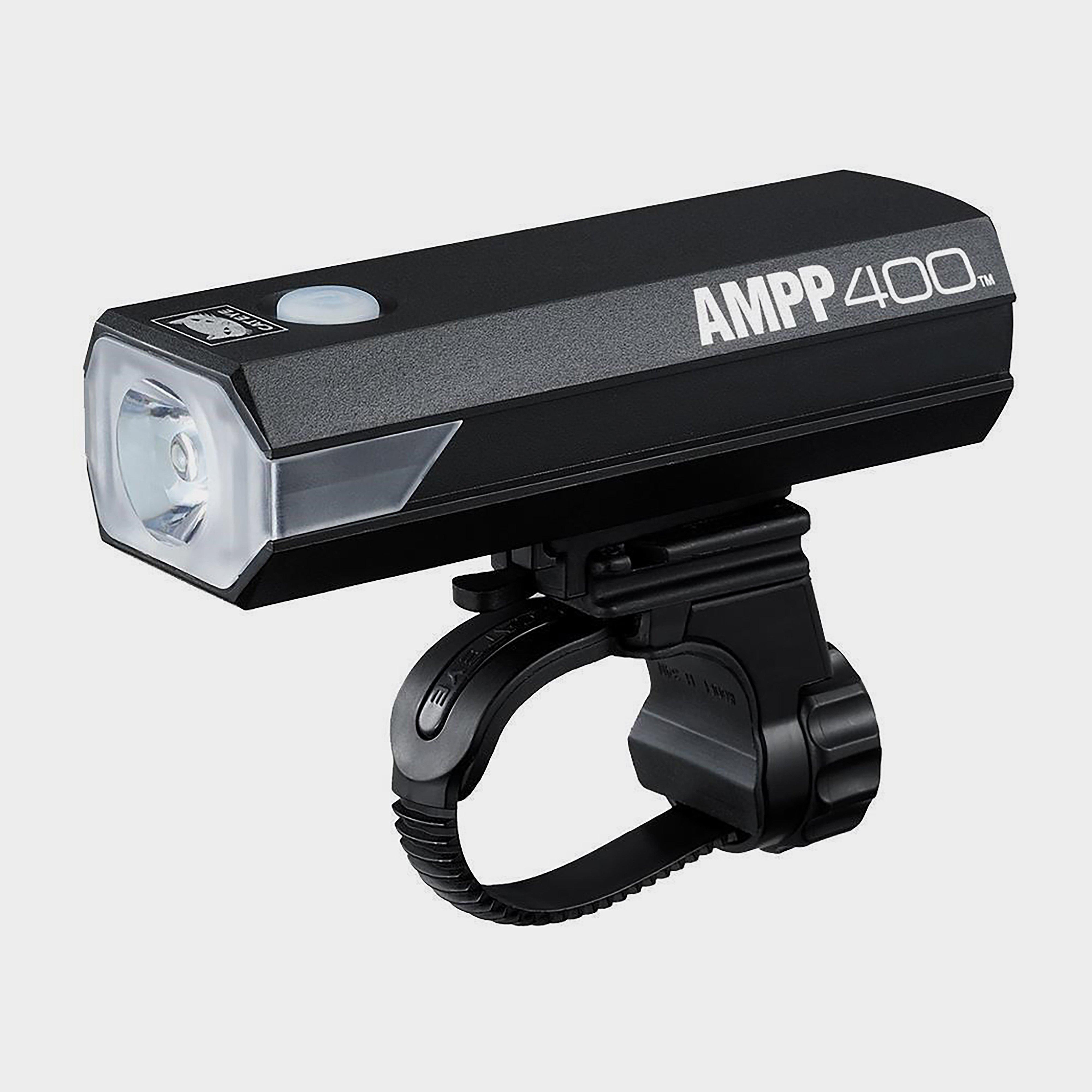 Cateye Ampp 400 Front Bike Light - Black/no  Black/no